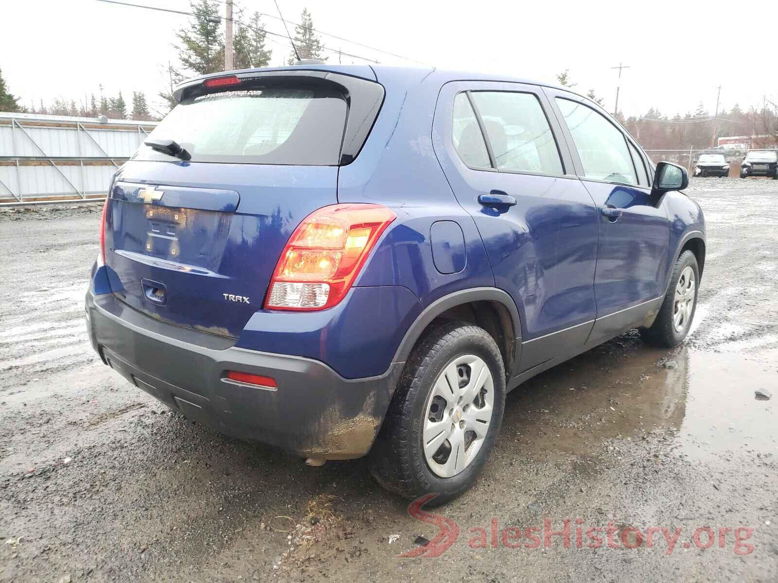 3GNCJKSB2GL136378 2016 CHEVROLET TRAX