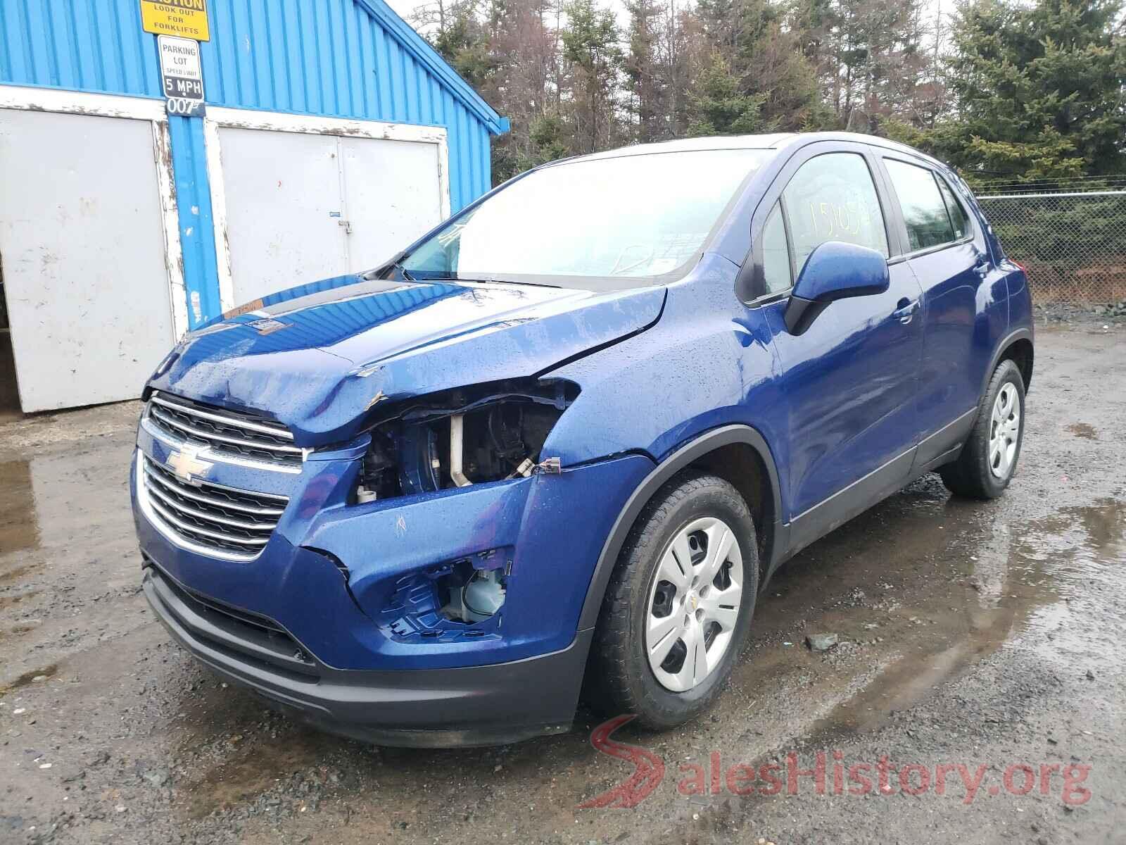 3GNCJKSB2GL136378 2016 CHEVROLET TRAX