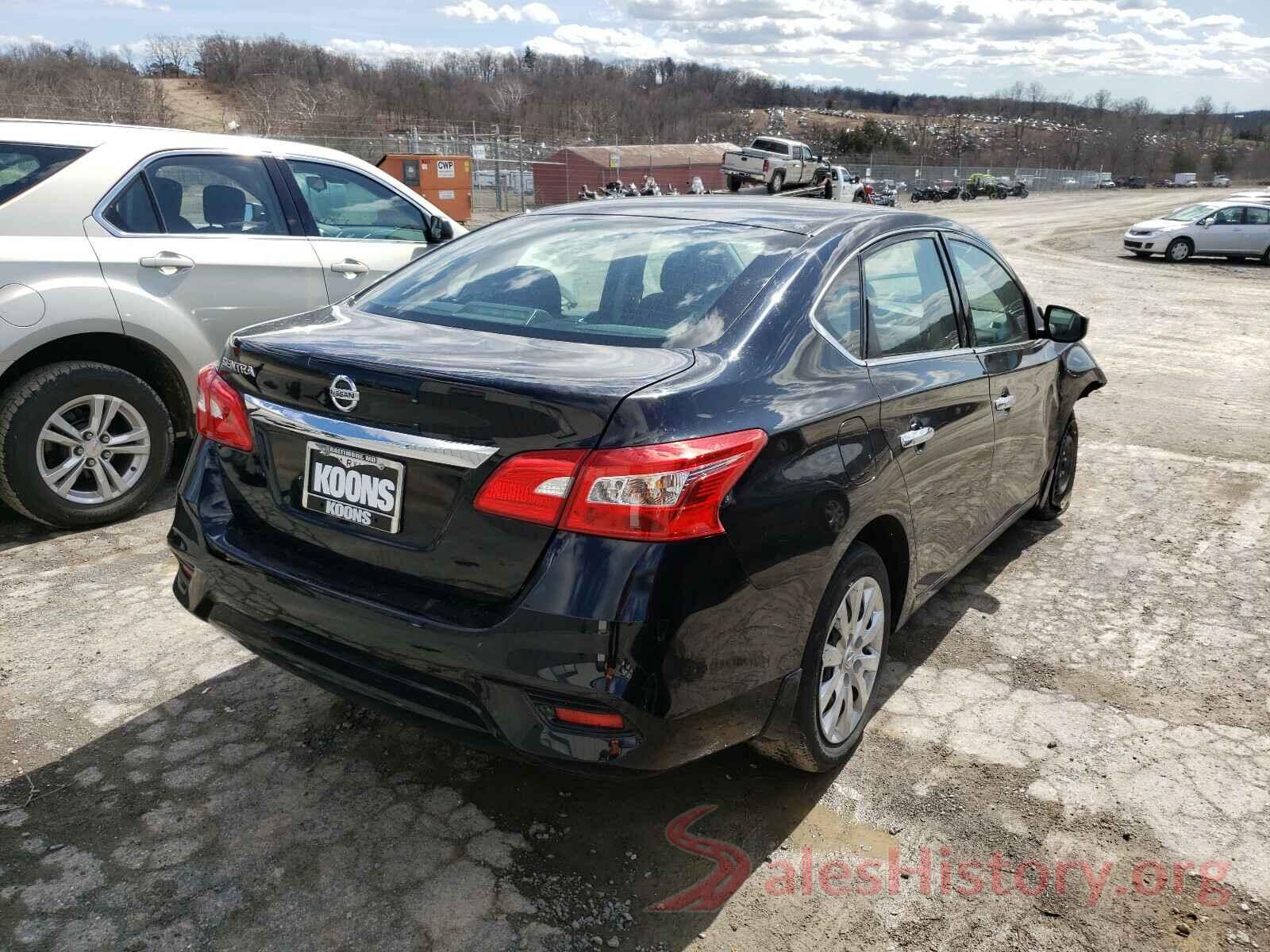 3N1AB7AP1KY330390 2019 NISSAN SENTRA