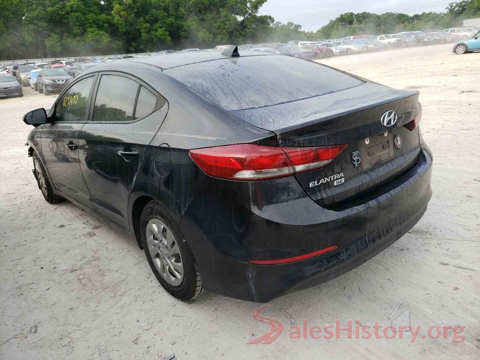 KMHD74LF8HU153701 2017 HYUNDAI ELANTRA