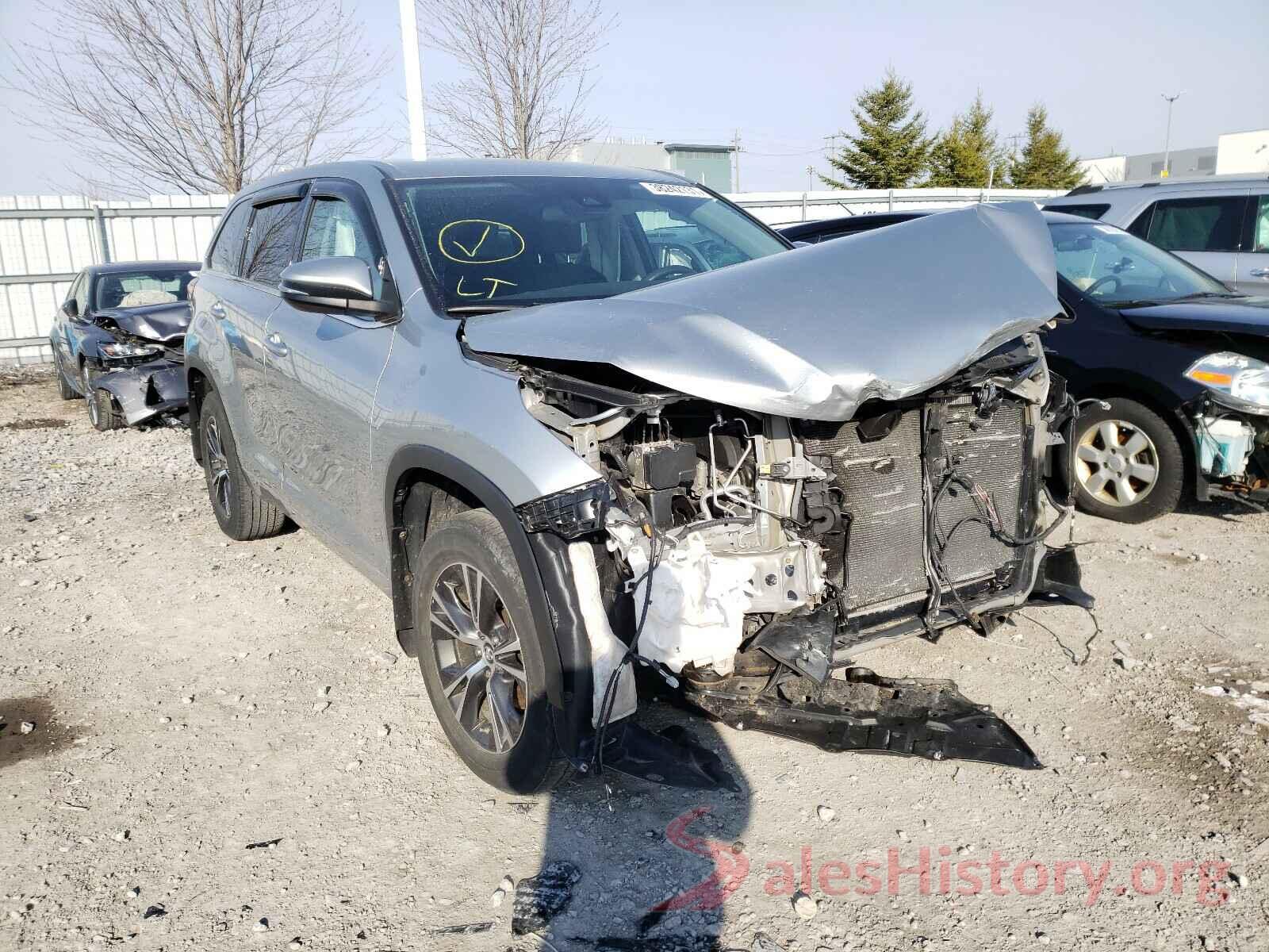 5TDZZRFH0HS234792 2017 TOYOTA HIGHLANDER