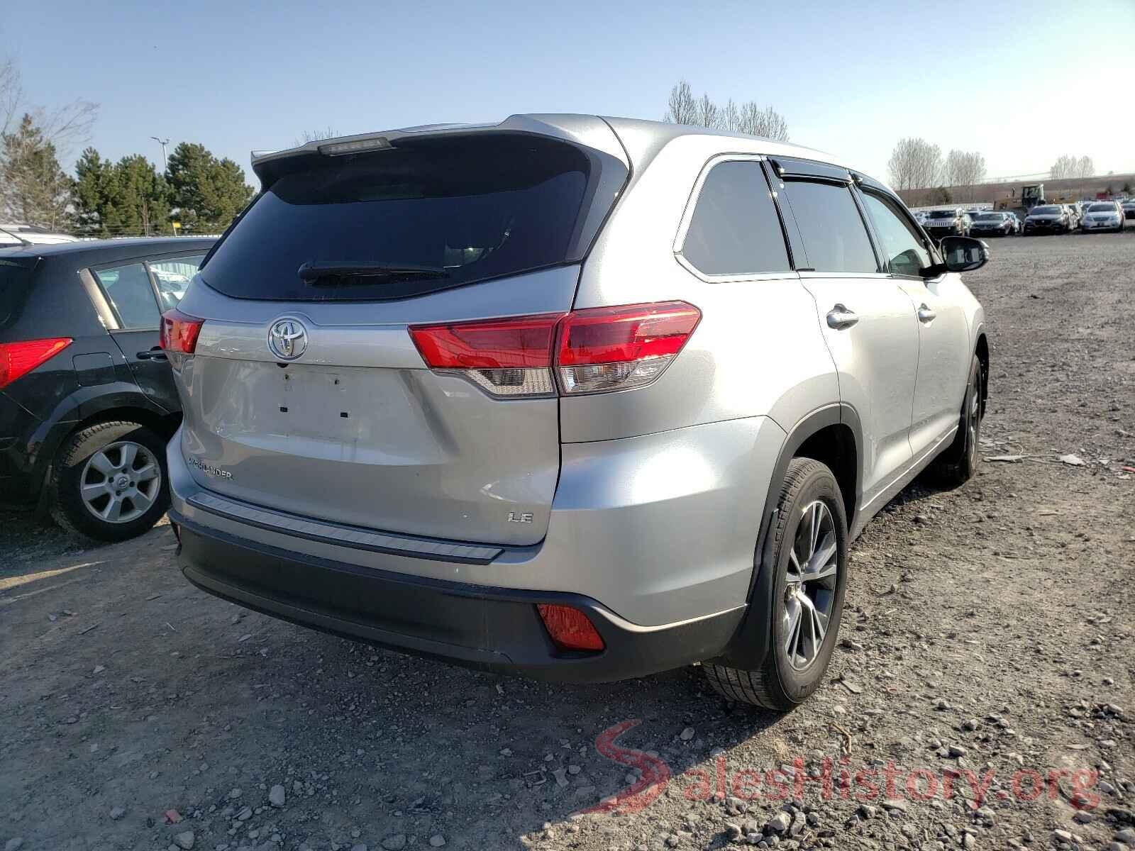 5TDZZRFH0HS234792 2017 TOYOTA HIGHLANDER