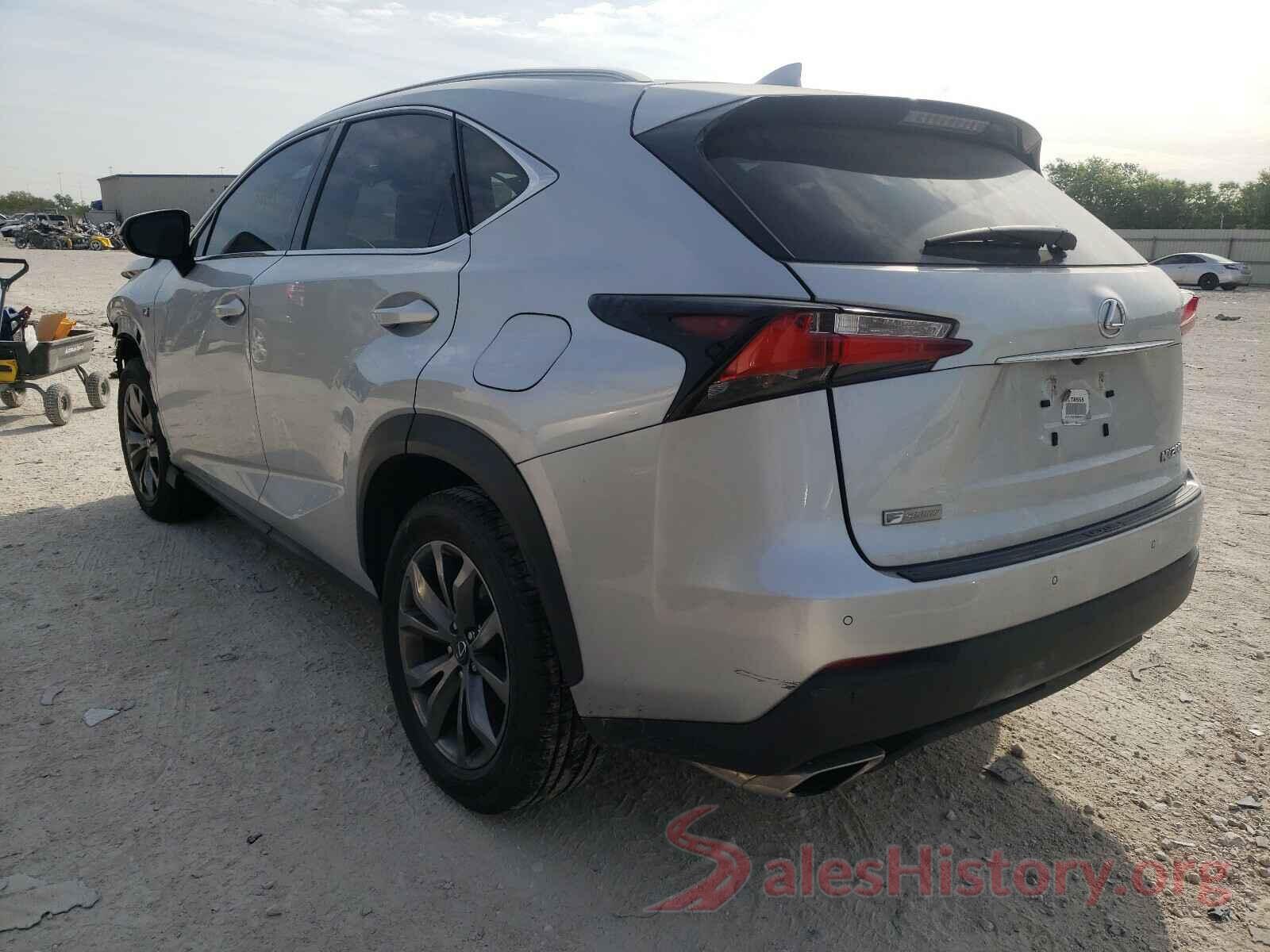 JTJYARBZ3G2046627 2016 LEXUS NX