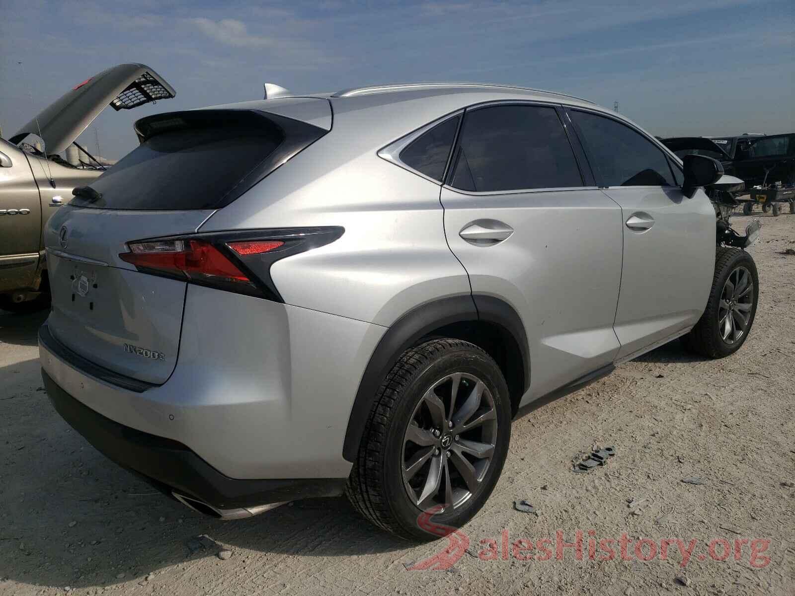 JTJYARBZ3G2046627 2016 LEXUS NX