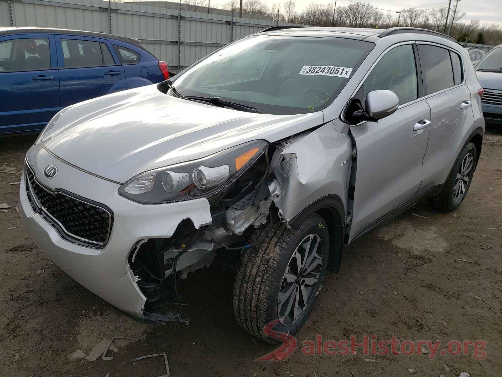 KNDPNCAC6J7395370 2018 KIA SPORTAGE