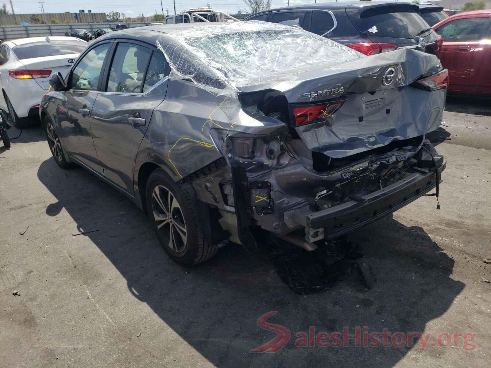 3N1AB8CV3LY265514 2020 NISSAN SENTRA