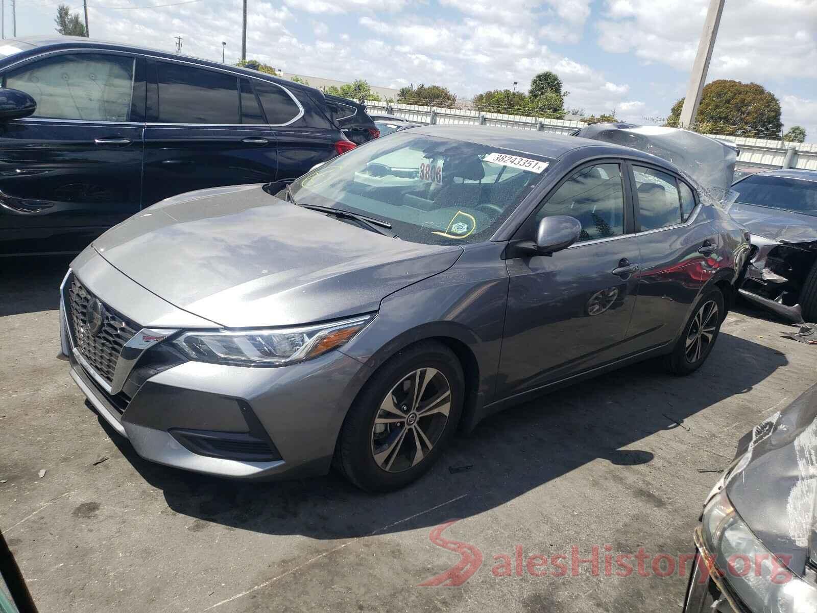 3N1AB8CV3LY265514 2020 NISSAN SENTRA