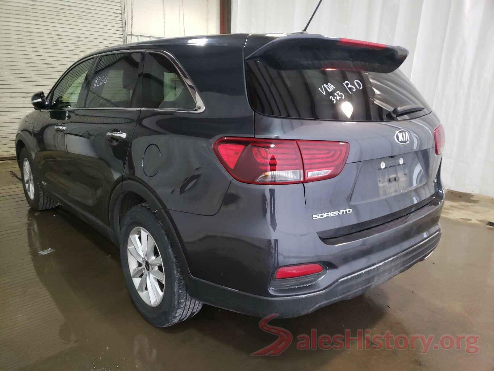 5XYPGDA54KG544607 2019 KIA SORENTO