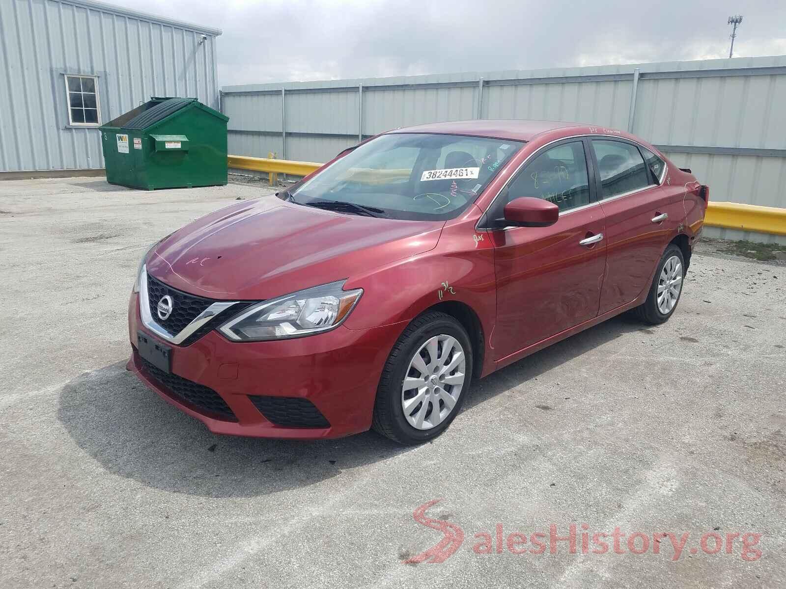 3N1AB7AP7HL666194 2017 NISSAN SENTRA