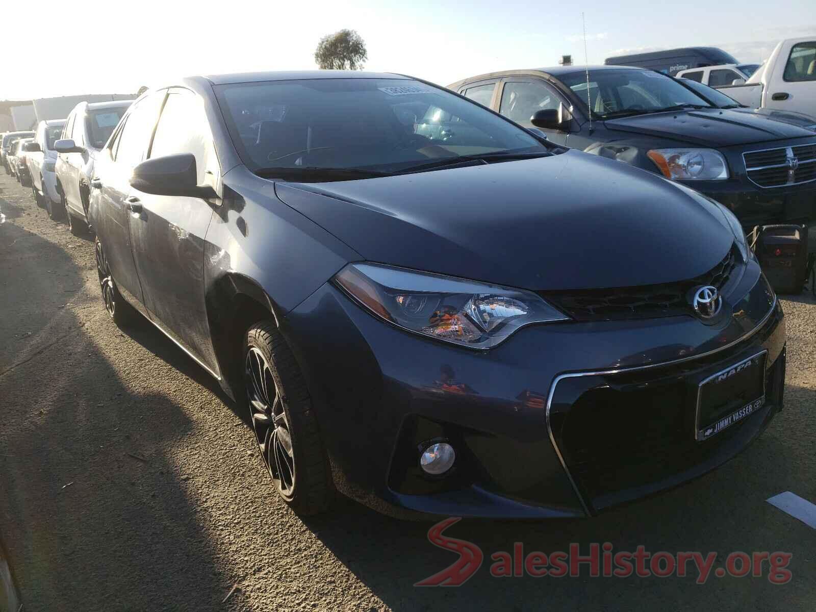 5YFBURHE0GP443072 2016 TOYOTA COROLLA