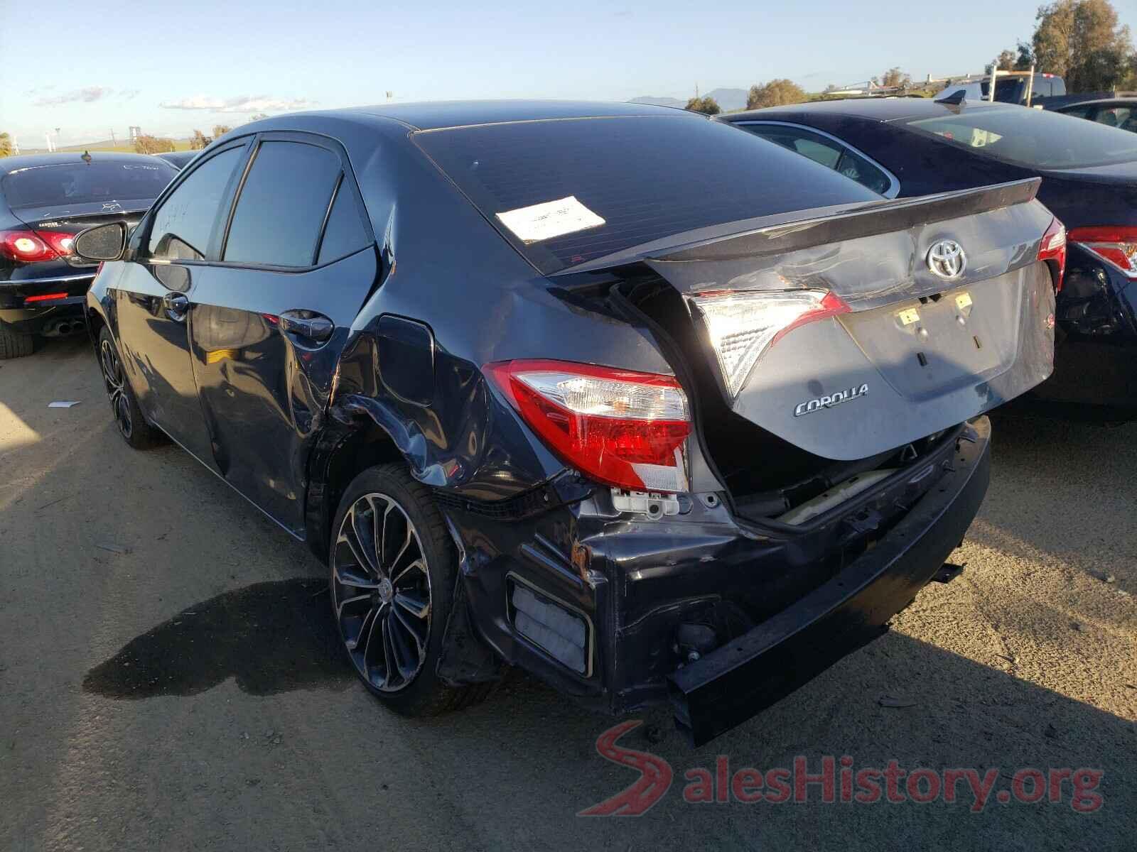 5YFBURHE0GP443072 2016 TOYOTA COROLLA