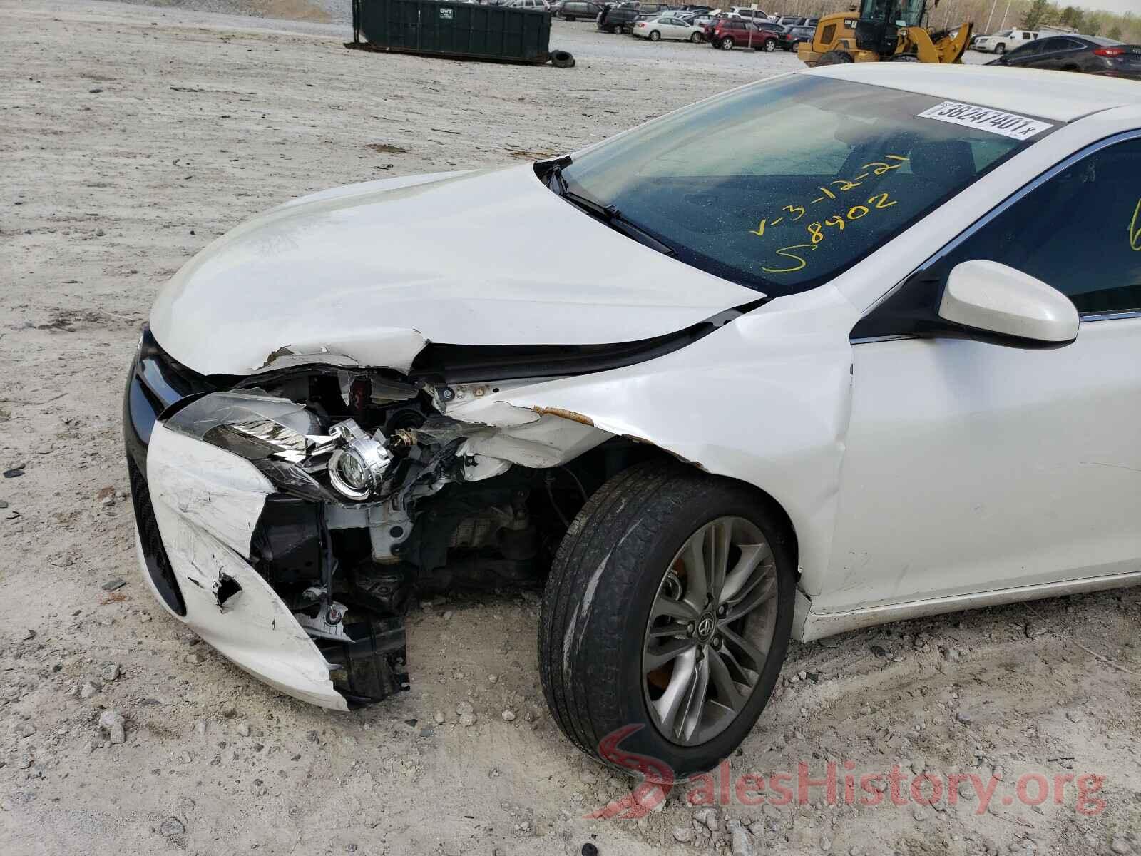 4T1BF1FK9GU208902 2016 TOYOTA CAMRY