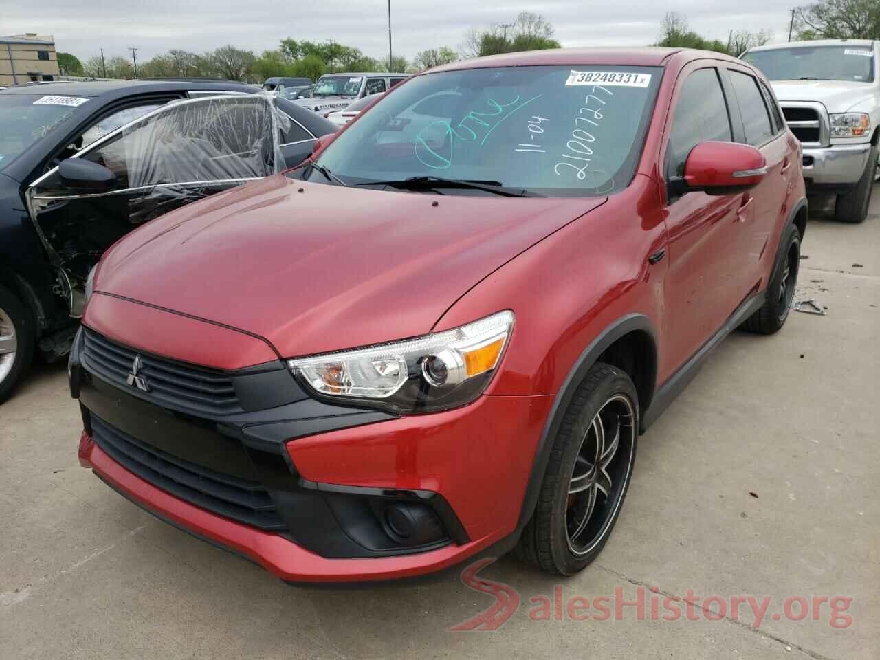 JA4AP3AU2HZ027592 2017 MITSUBISHI OUTLANDER