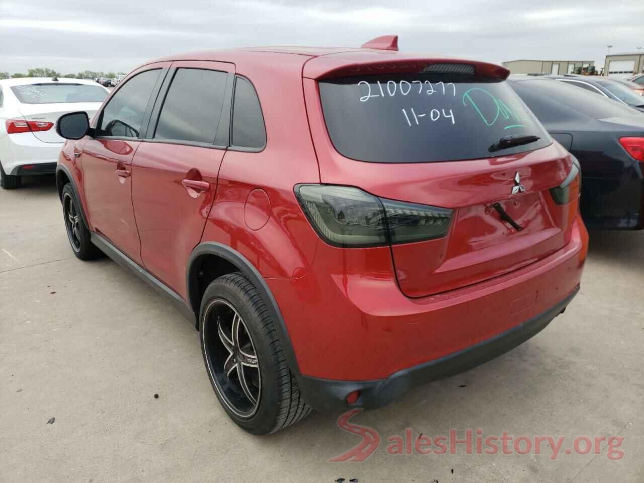 JA4AP3AU2HZ027592 2017 MITSUBISHI OUTLANDER