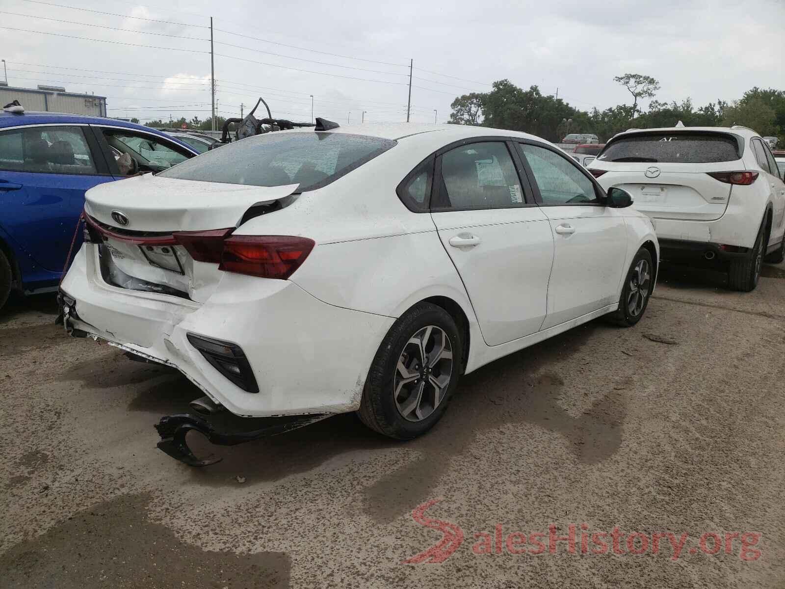 3KPF24AD4LE242752 2020 KIA FORTE