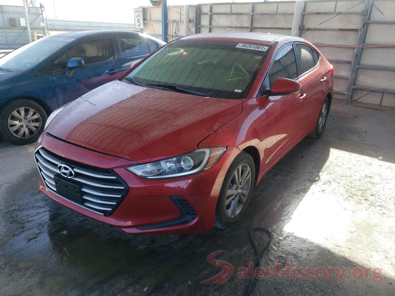 5NPD84LFXHH019199 2017 HYUNDAI ELANTRA