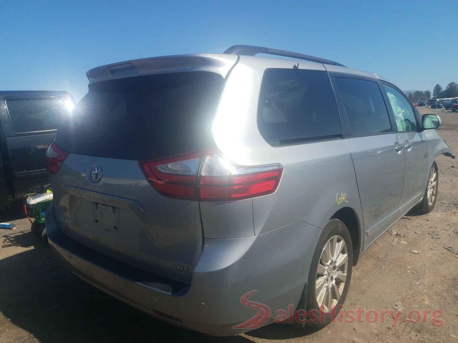 5TDDK3DC2GS145825 2016 TOYOTA SIENNA