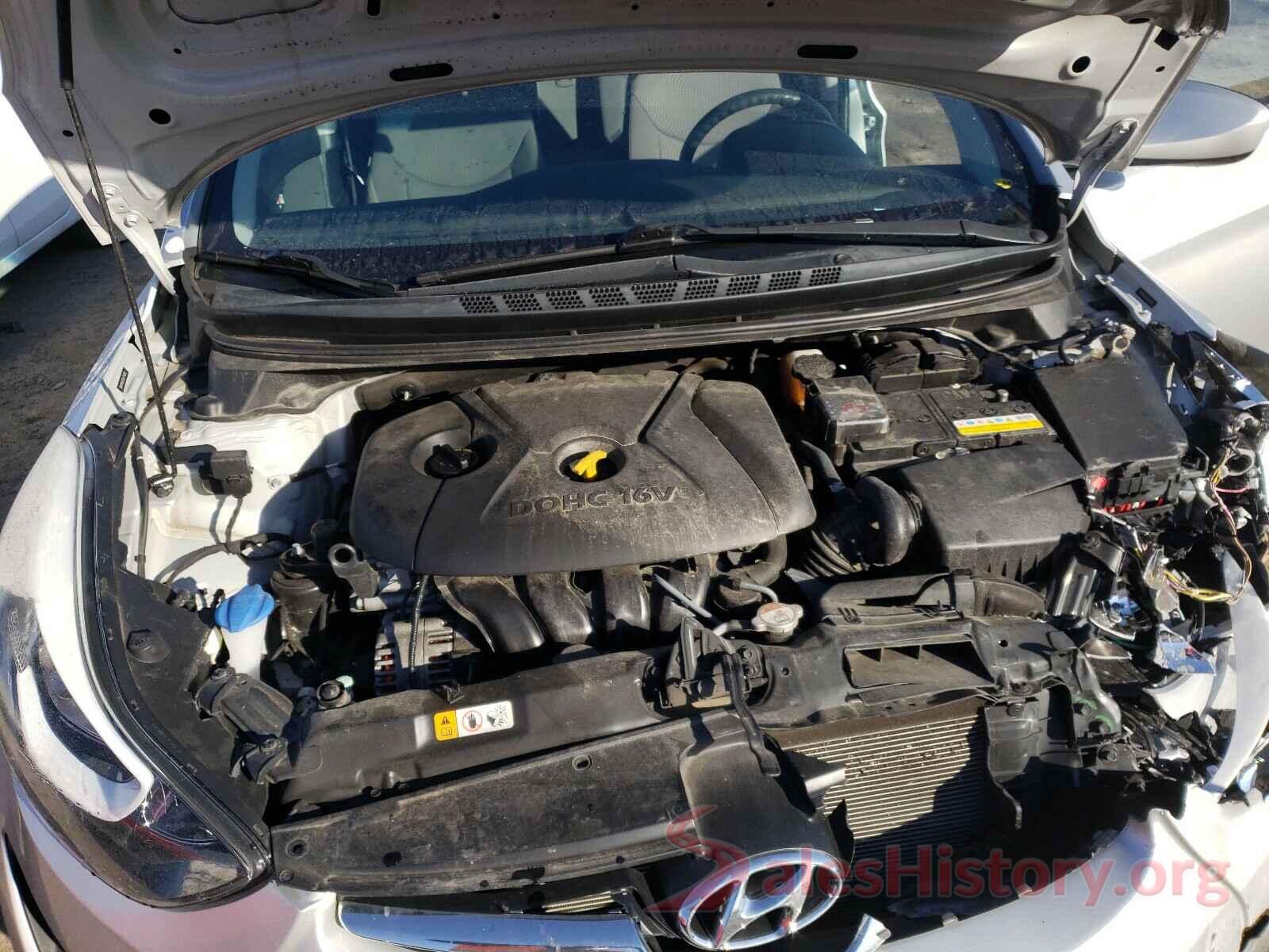 5NPDH4AE9GH744592 2016 HYUNDAI ELANTRA