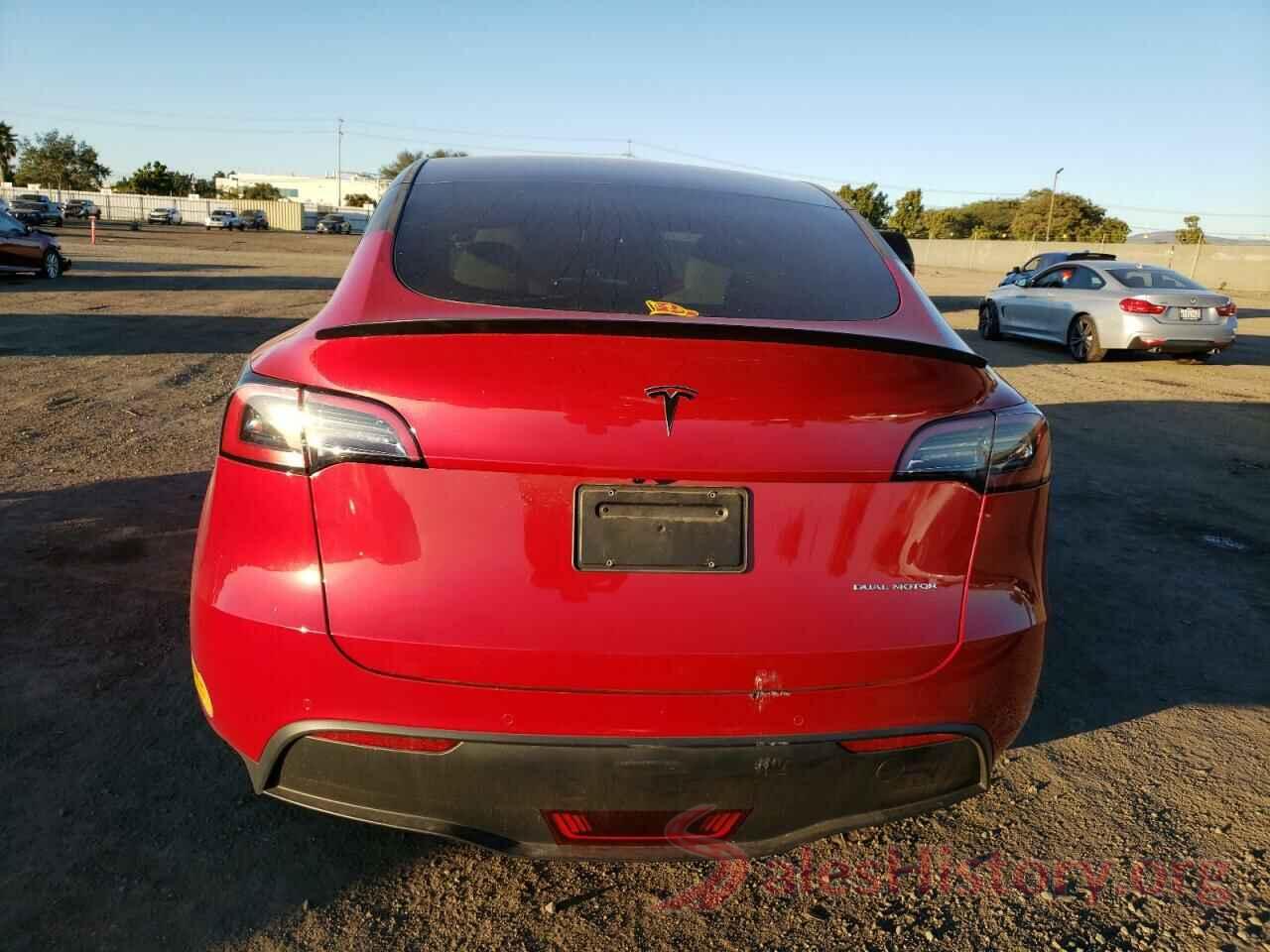 7SAYGDEE7NF355706 2022 TESLA MODEL Y