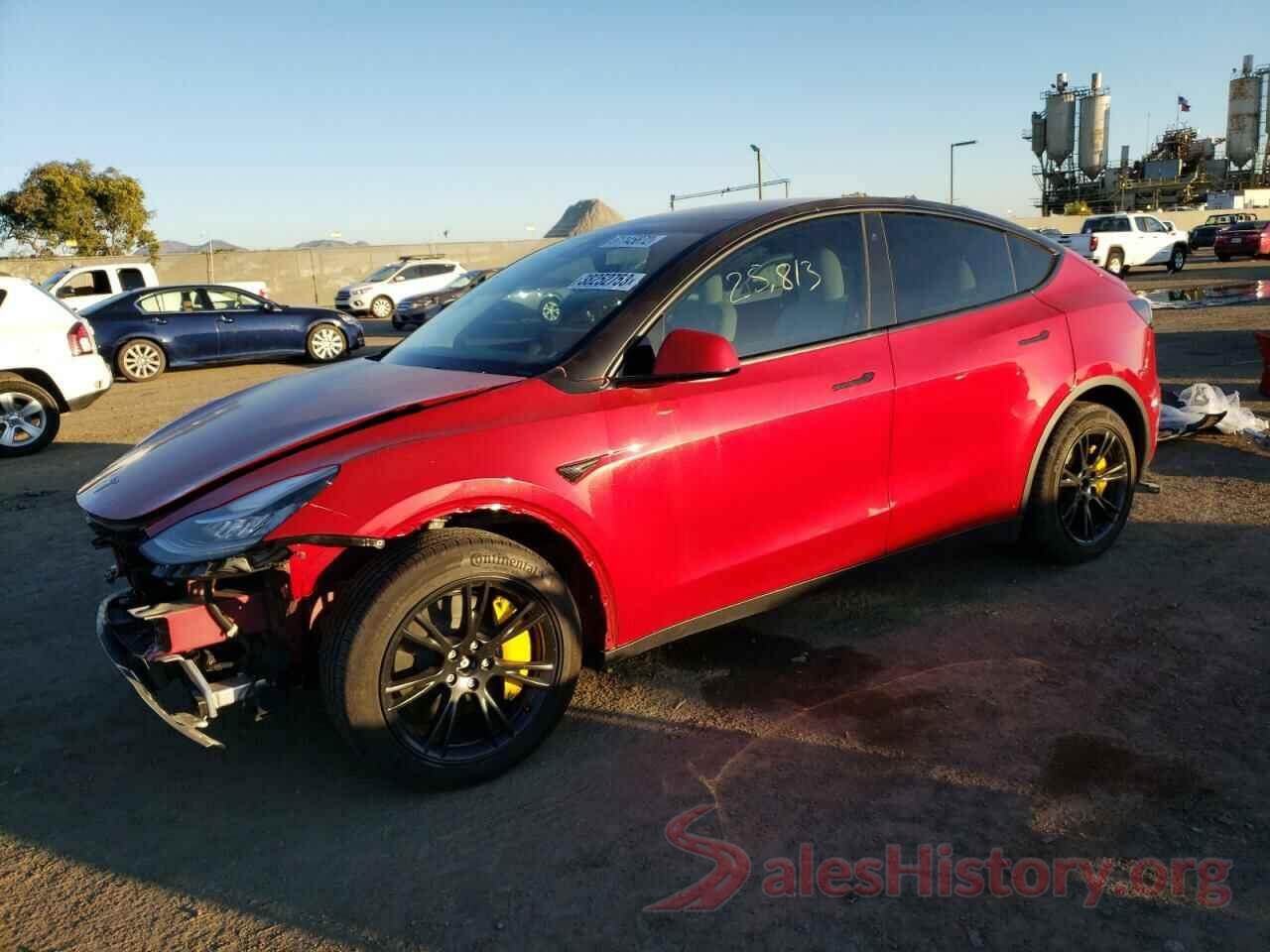 7SAYGDEE7NF355706 2022 TESLA MODEL Y