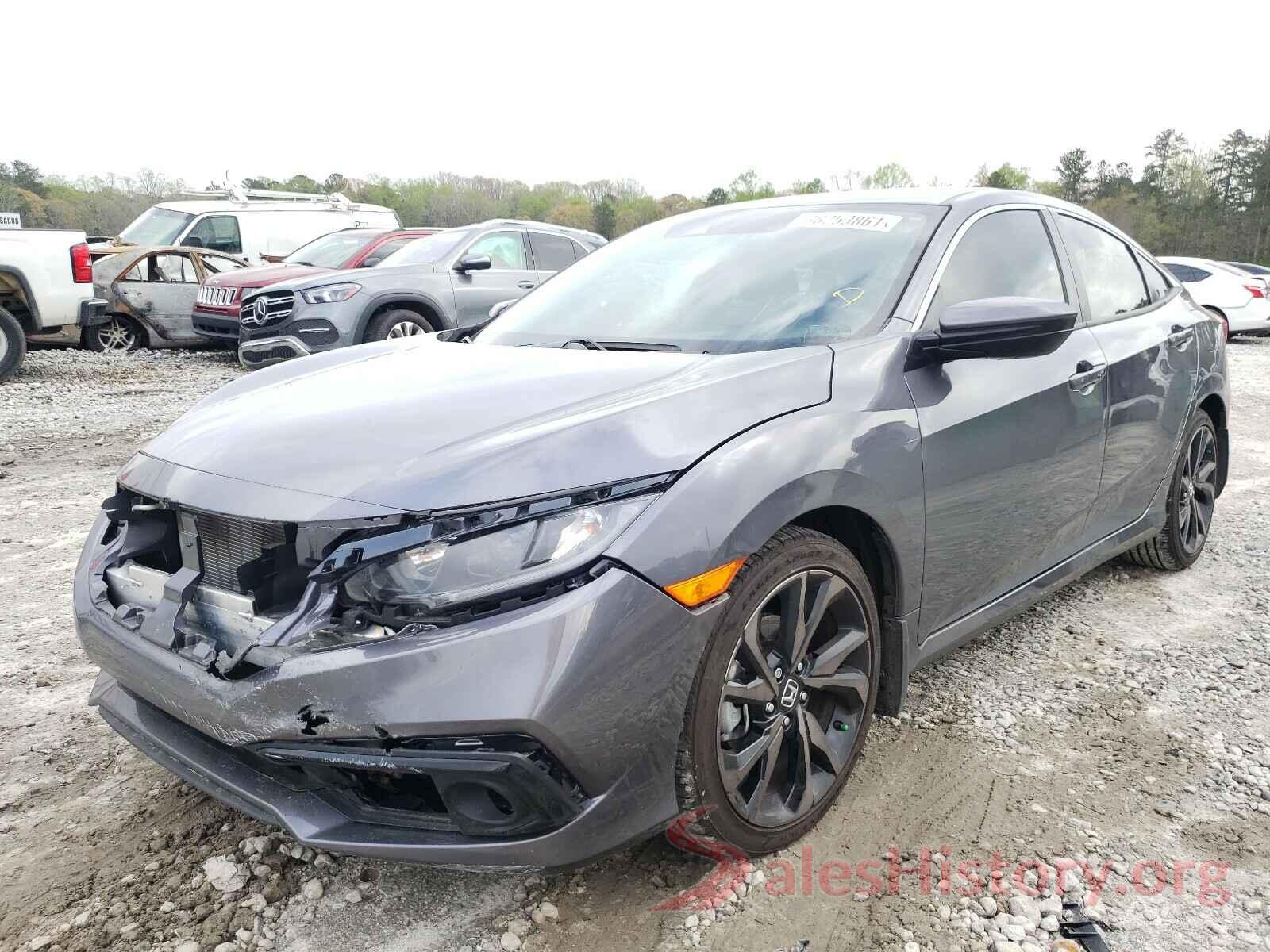 2HGFC2F8XLH575251 2020 HONDA CIVIC