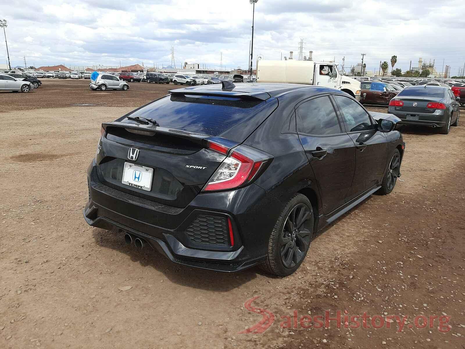 SHHFK7H4XHU204658 2017 HONDA CIVIC