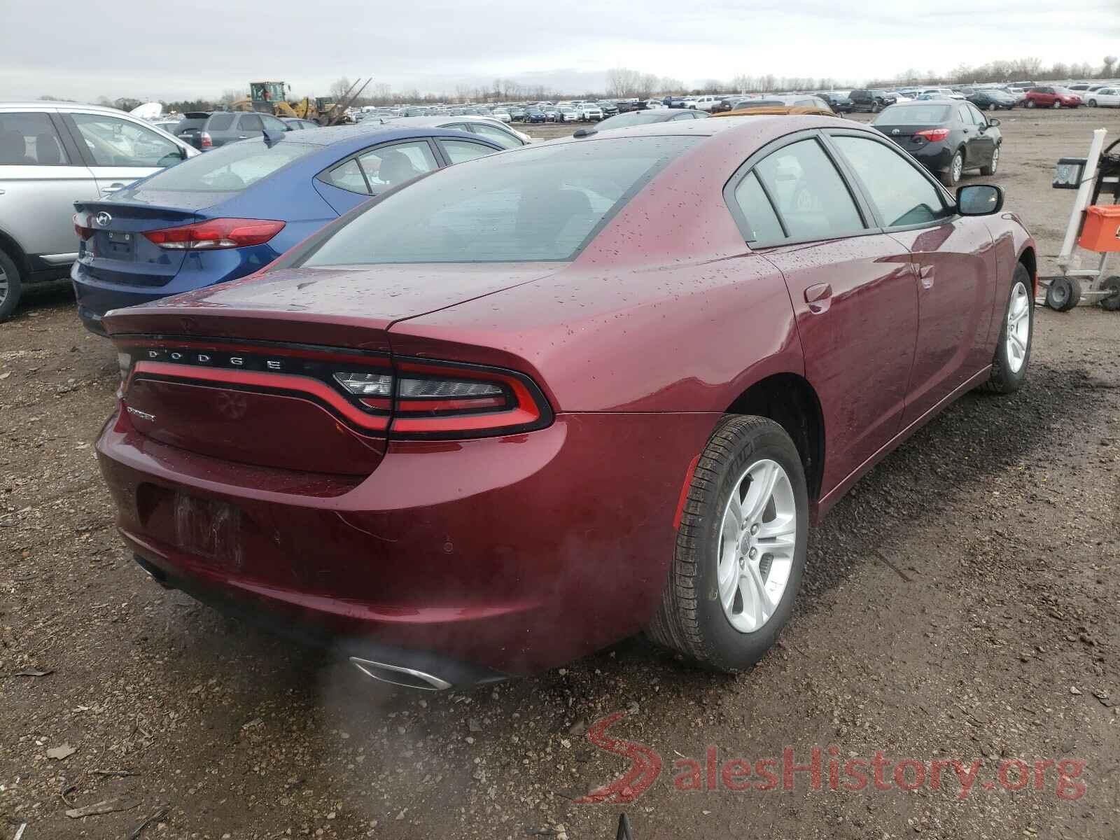 2C3CDXBG4KH655608 2019 DODGE CHARGER