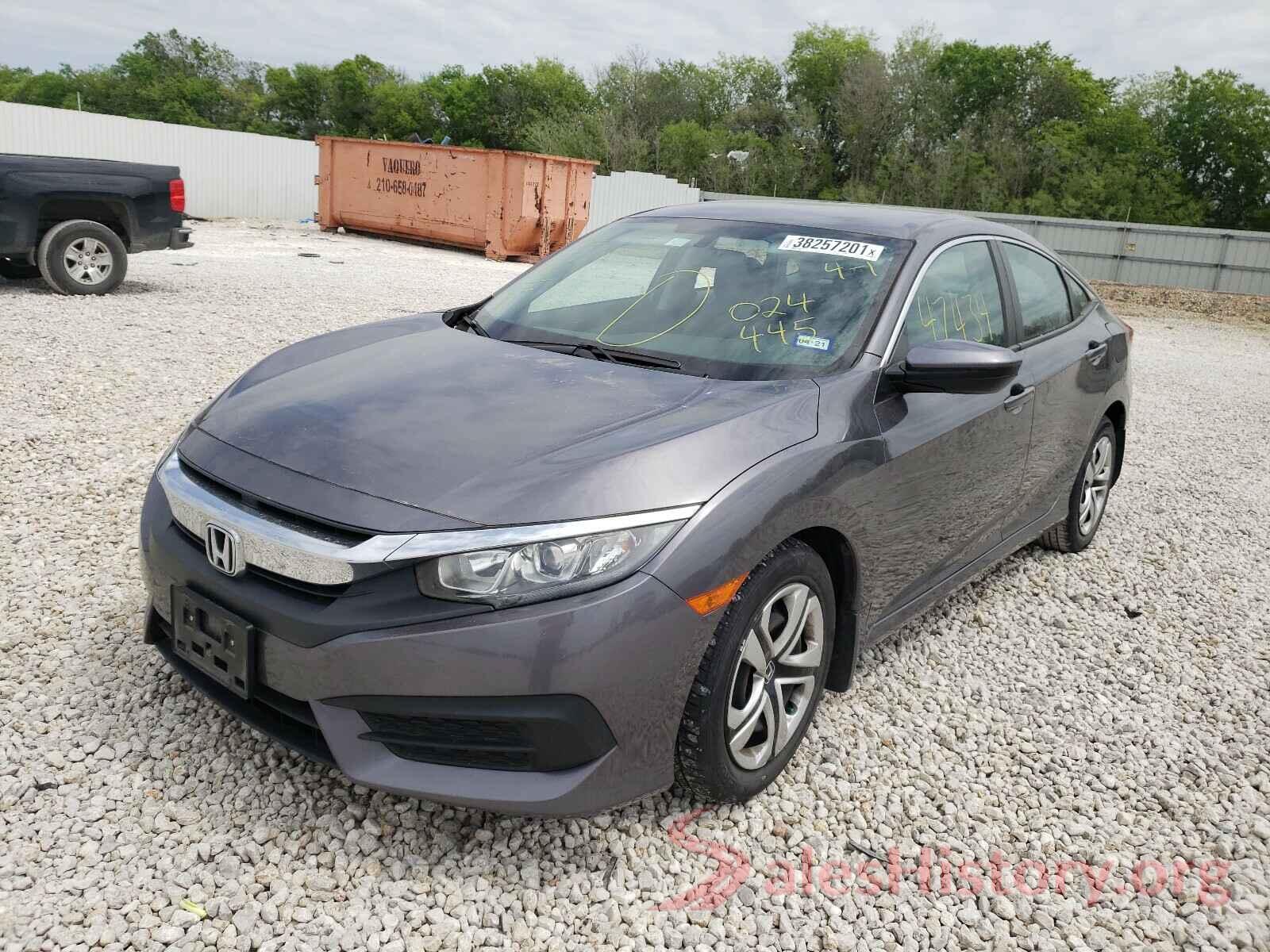 19XFC2F50GE024445 2016 HONDA CIVIC