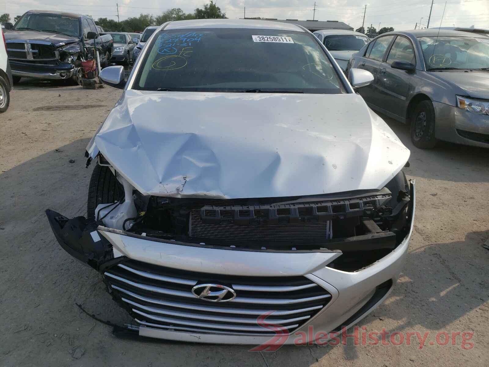 5NPD84LF8JH389444 2018 HYUNDAI ELANTRA