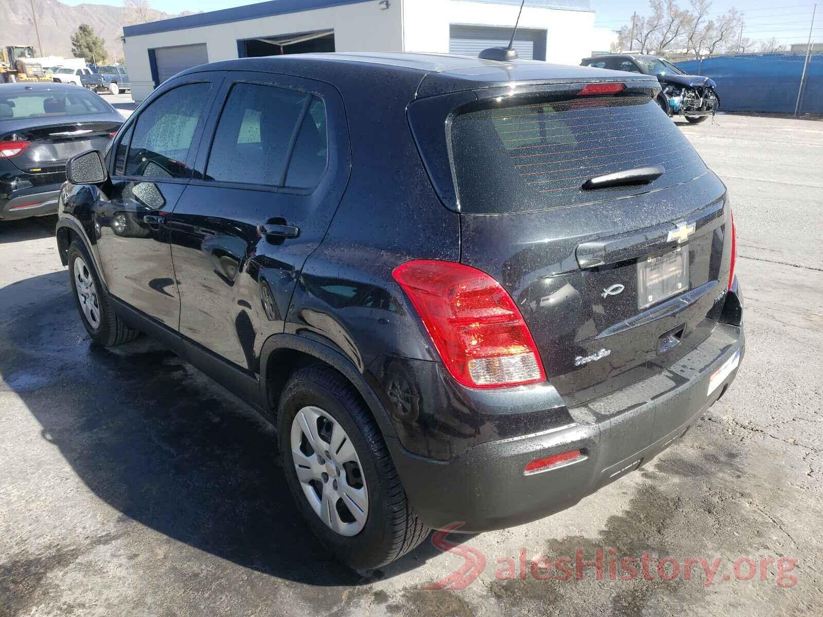 KL7CJKSB9GB748200 2016 CHEVROLET TRAX