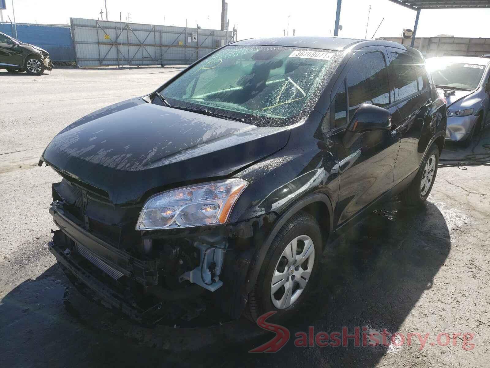 KL7CJKSB9GB748200 2016 CHEVROLET TRAX