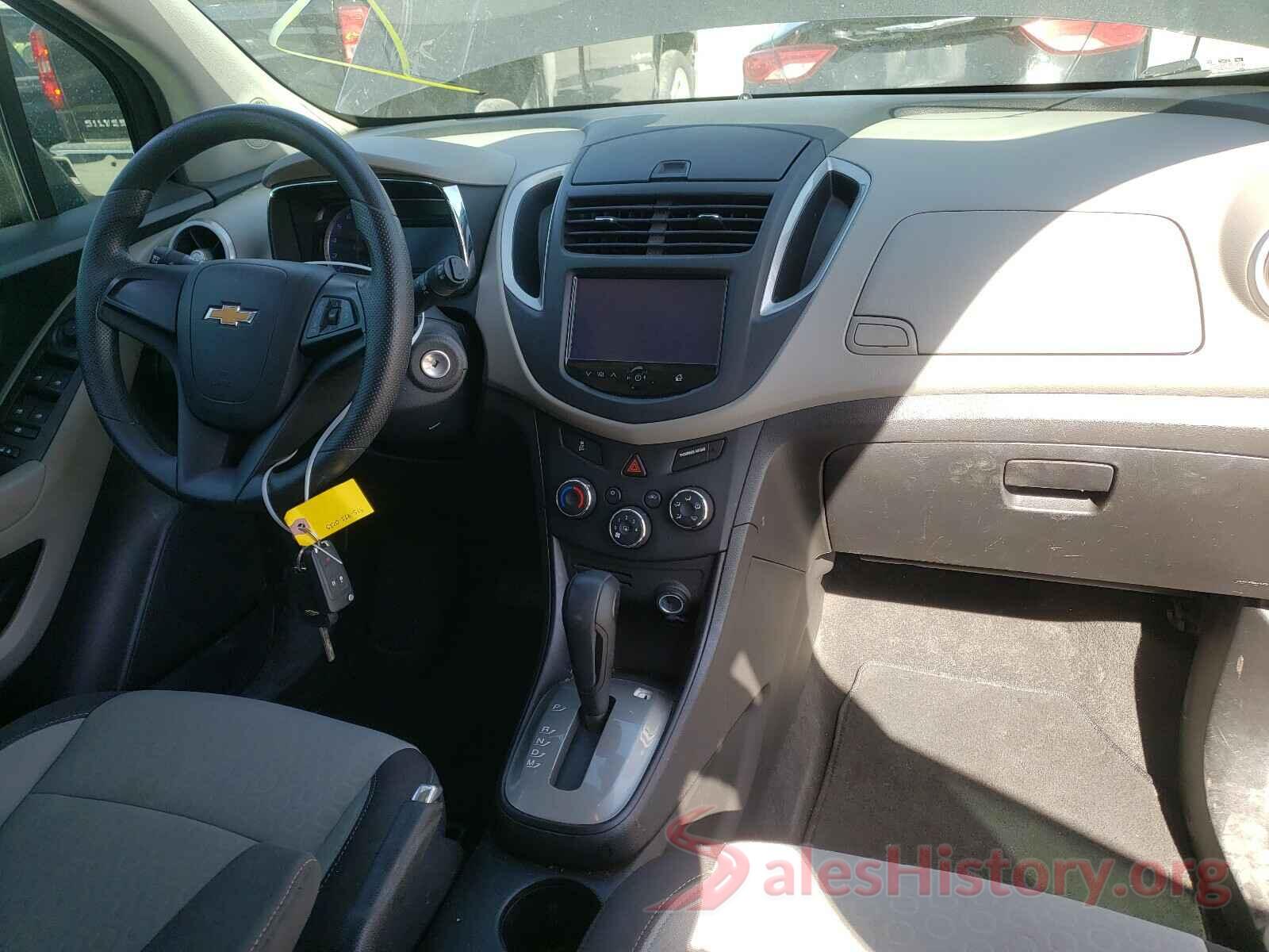 KL7CJKSB9GB748200 2016 CHEVROLET TRAX