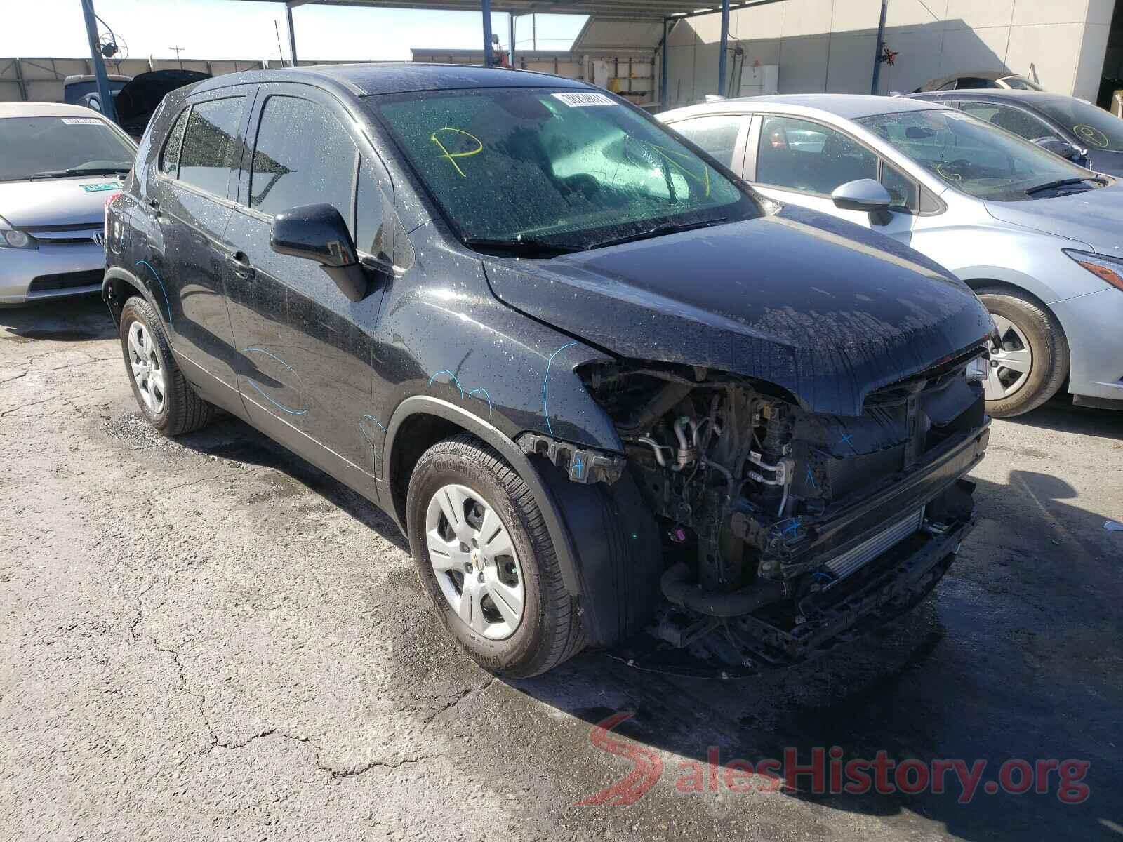 KL7CJKSB9GB748200 2016 CHEVROLET TRAX