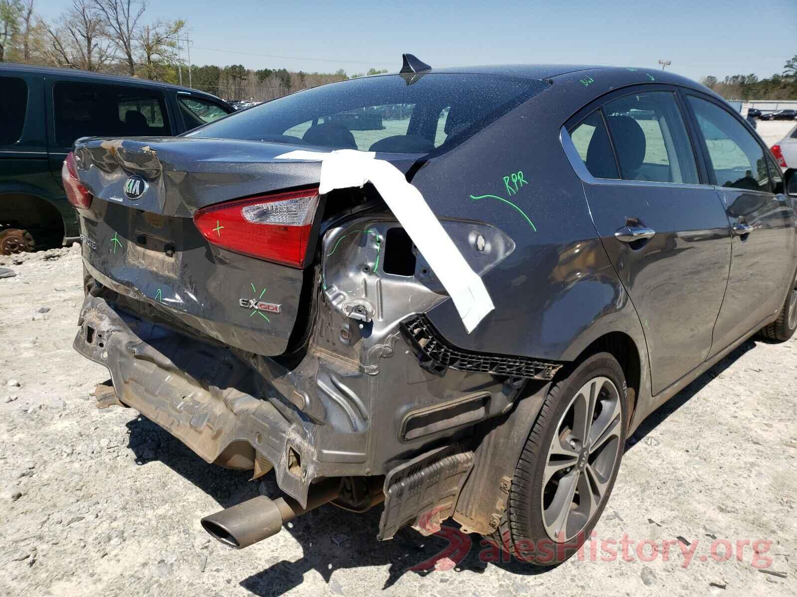 KNAFX4A84G5505101 2016 KIA FORTE