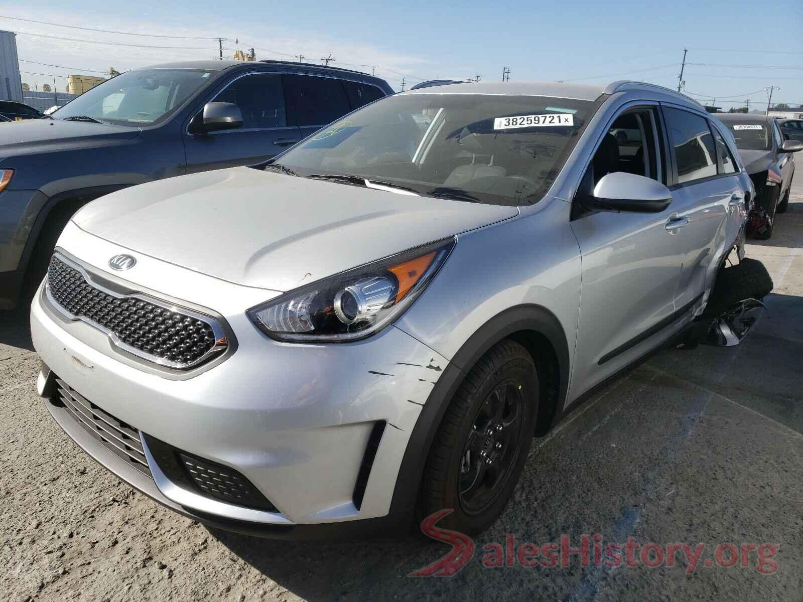 KNDCB3LCXK5353611 2019 KIA NIRO