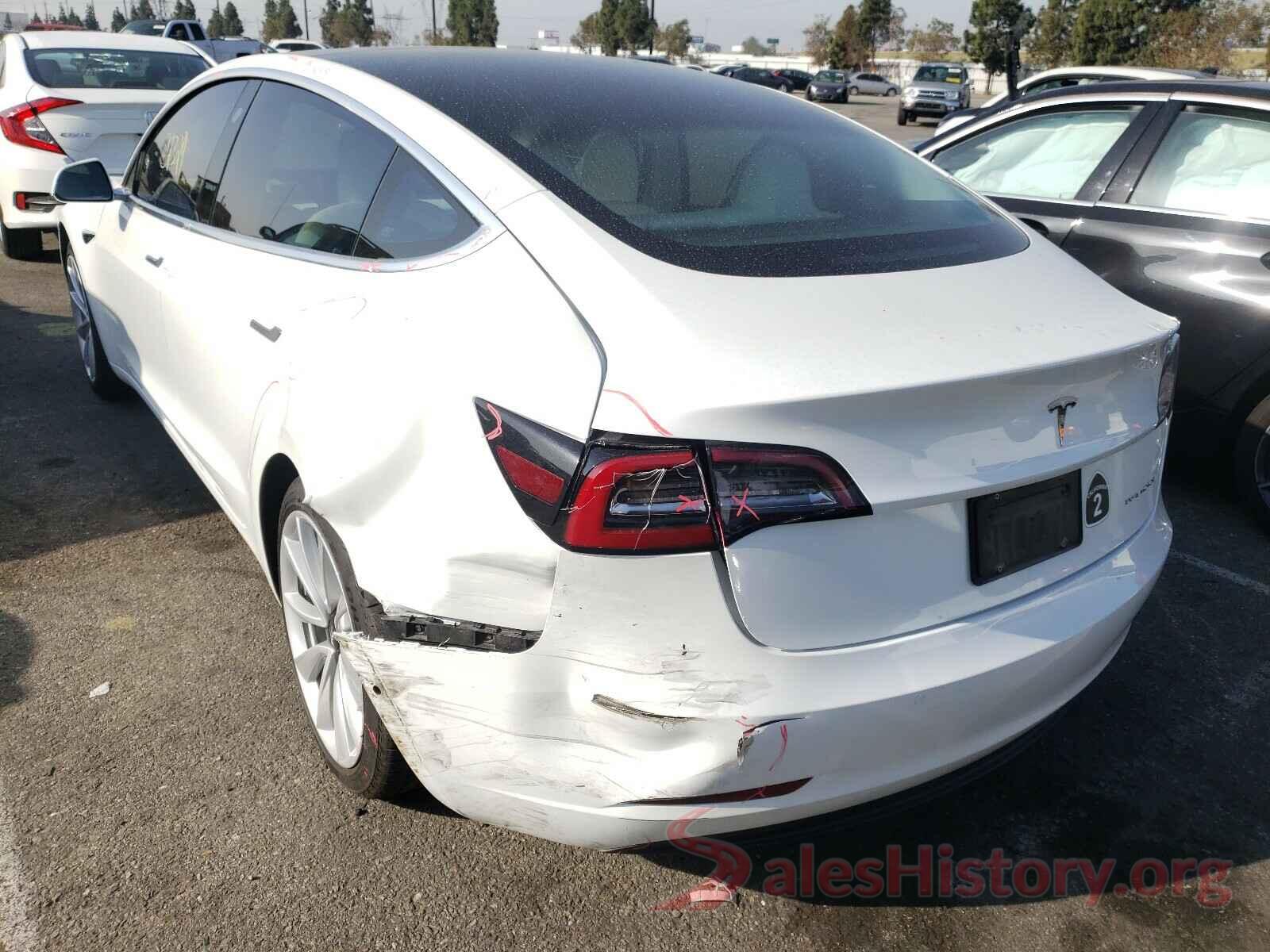 5YJ3E1EB2KF392353 2019 TESLA MODEL 3