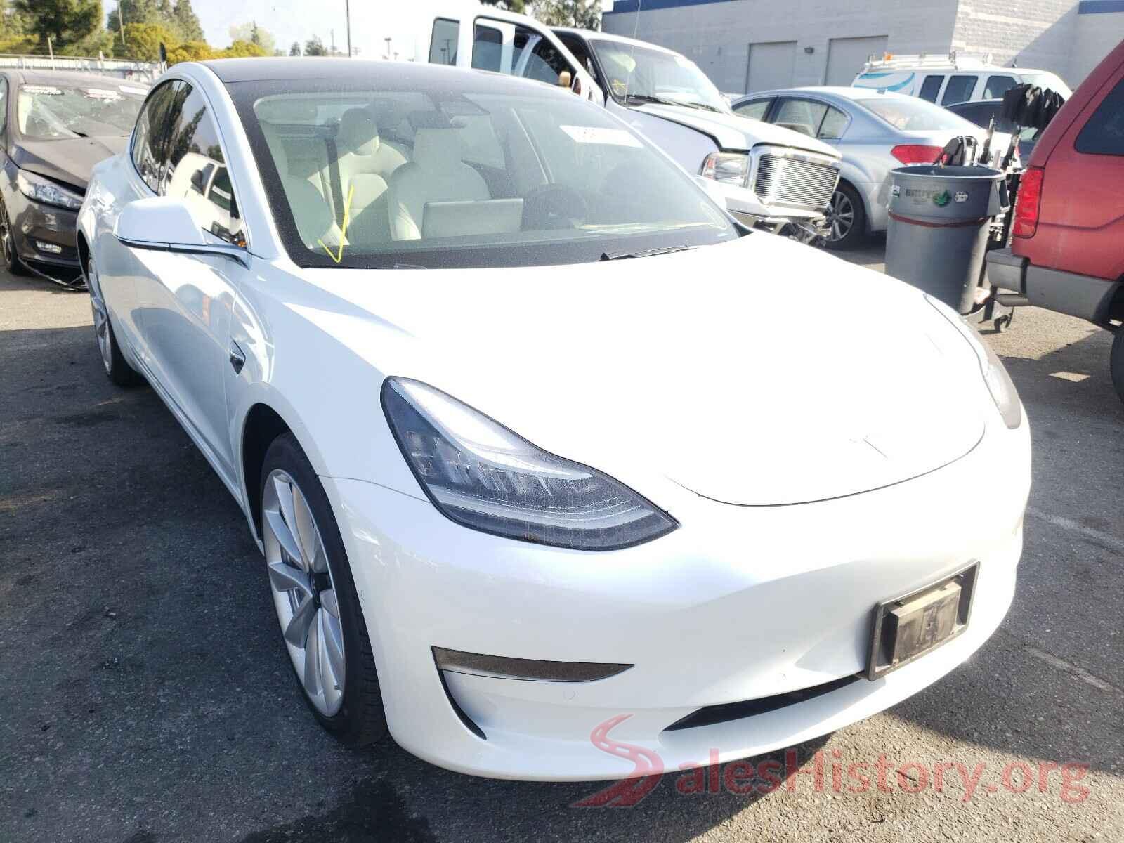 5YJ3E1EB2KF392353 2019 TESLA MODEL 3