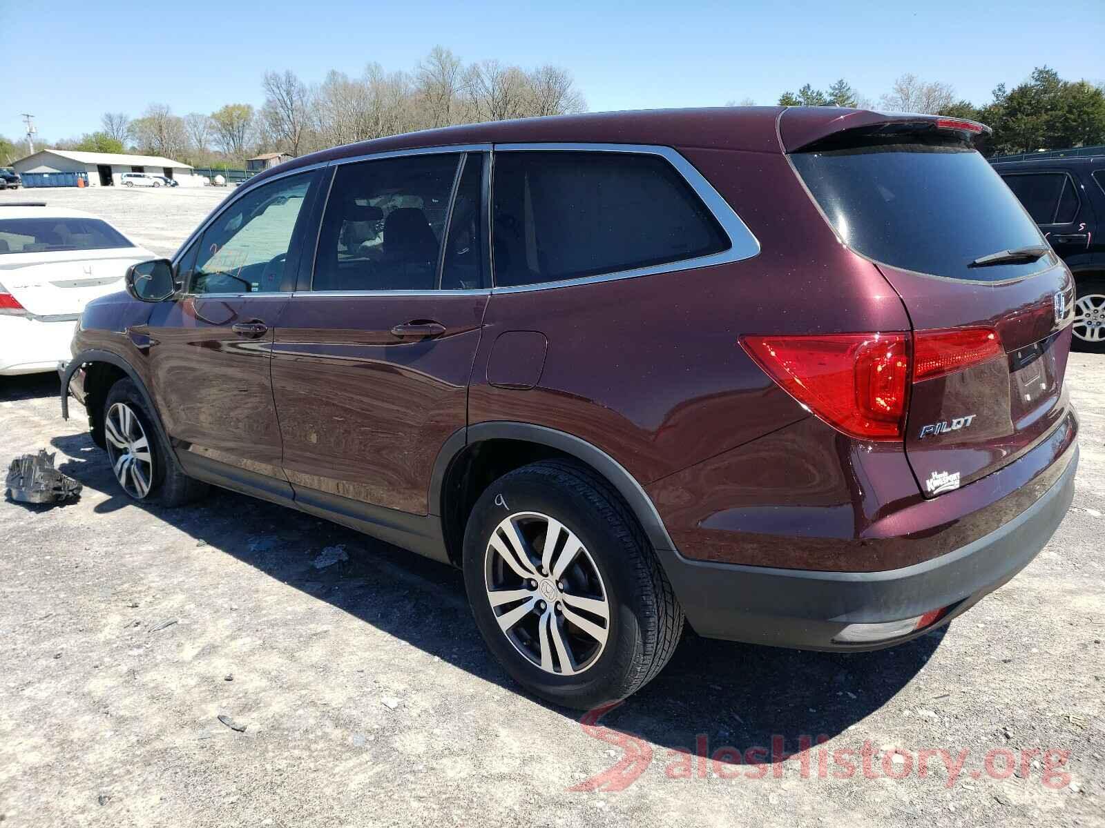 5FNYF6H76HB011068 2017 HONDA PILOT