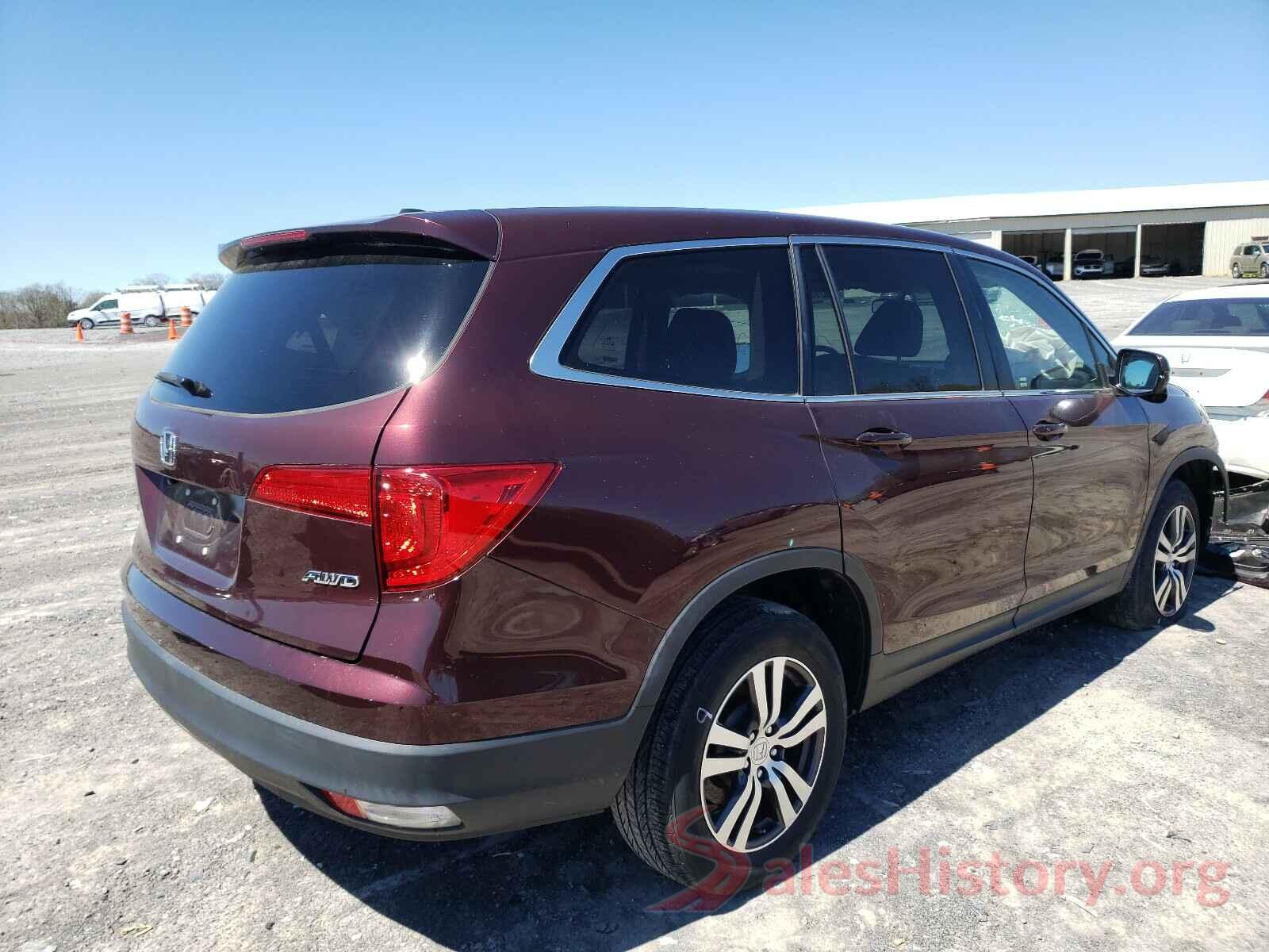 5FNYF6H76HB011068 2017 HONDA PILOT