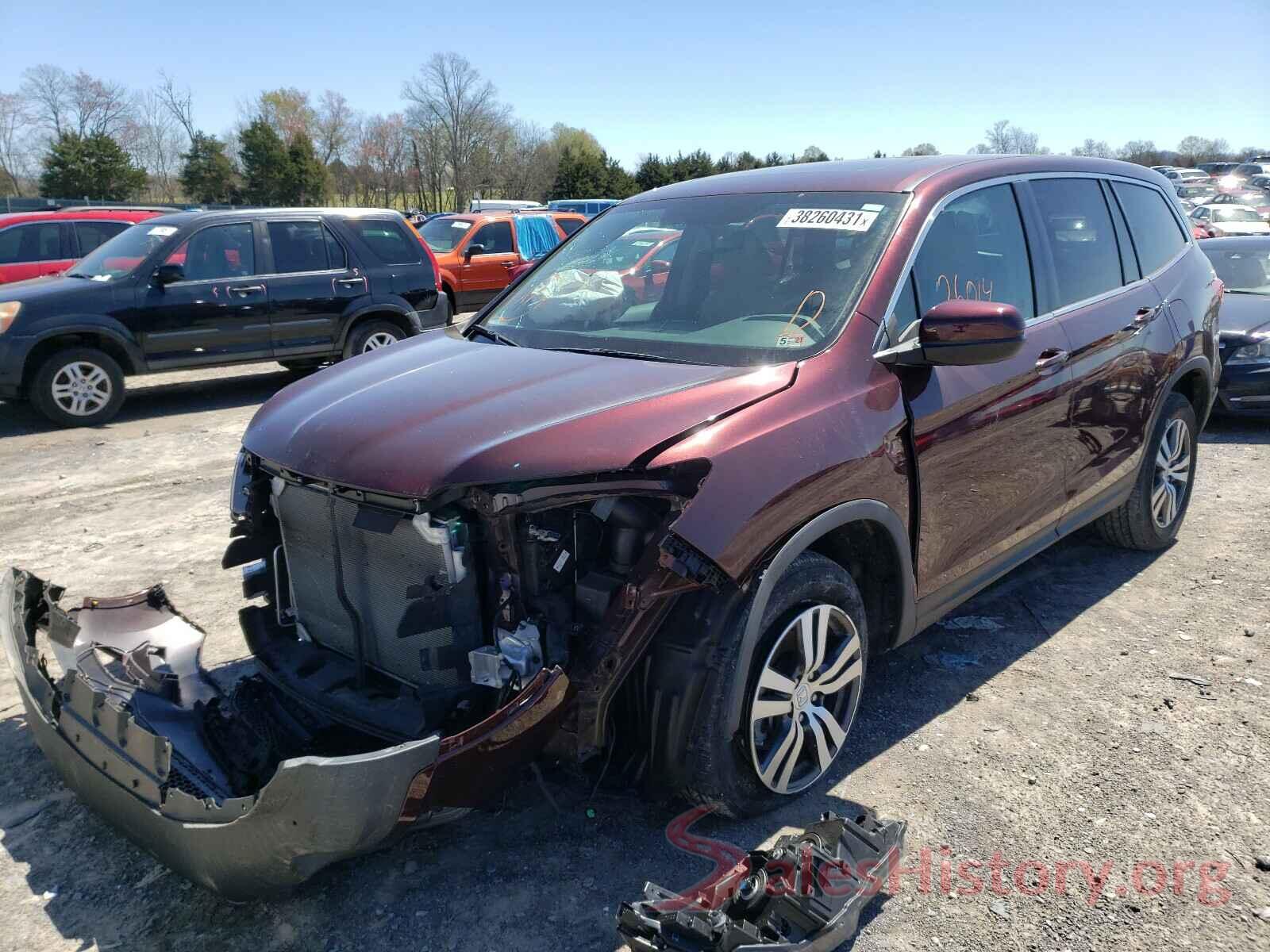 5FNYF6H76HB011068 2017 HONDA PILOT