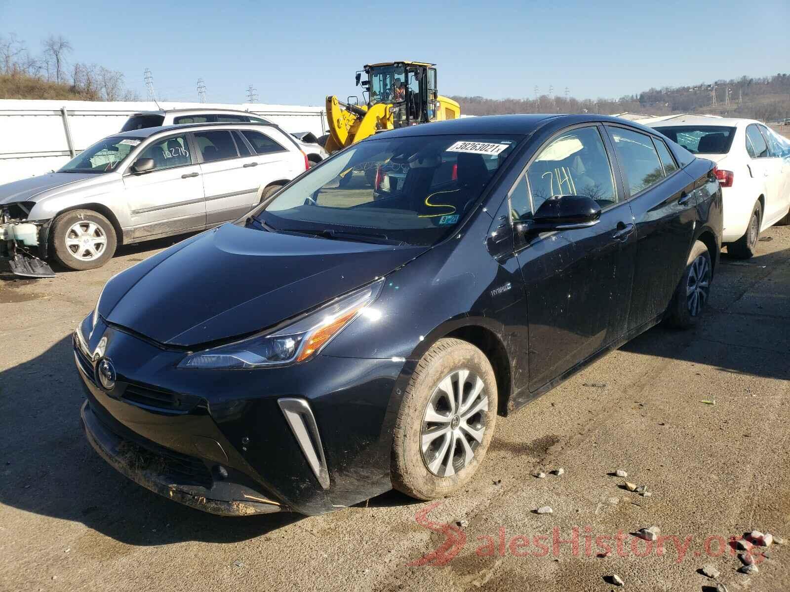 JTDL9RFU9K3012179 2019 TOYOTA PRIUS