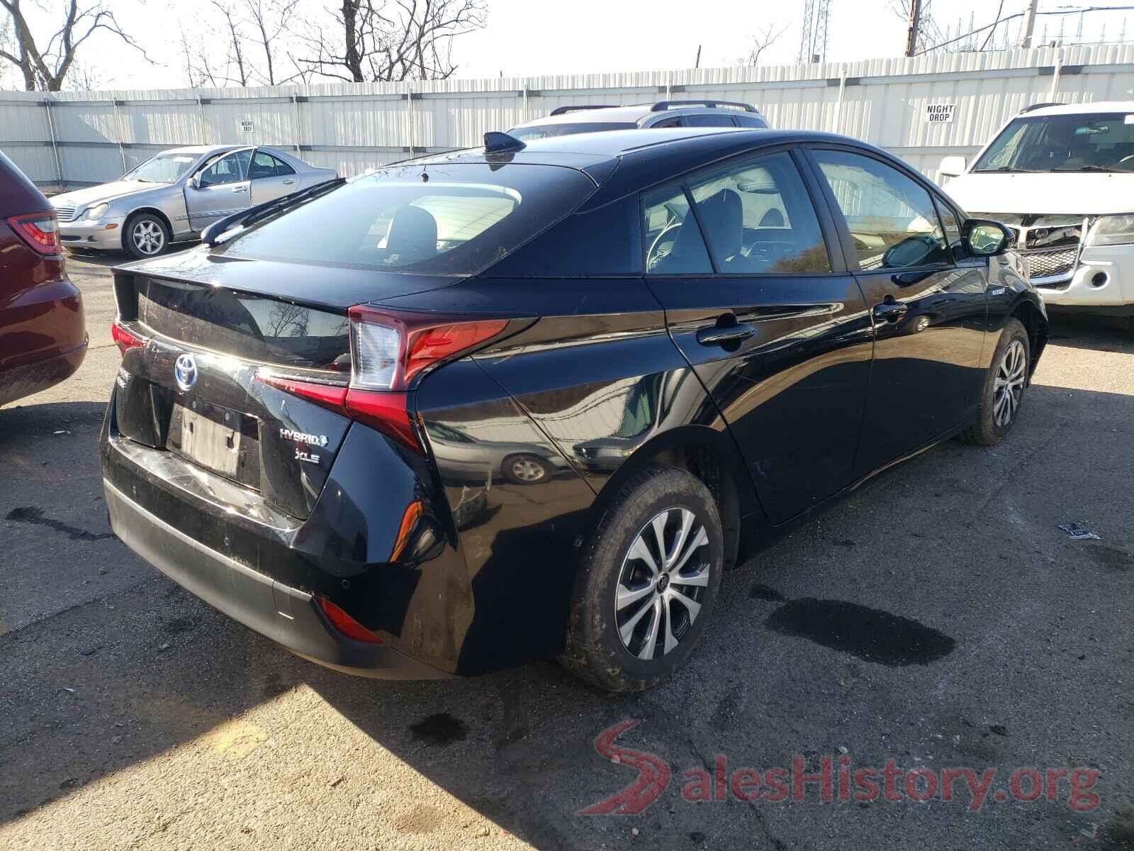 JTDL9RFU9K3012179 2019 TOYOTA PRIUS