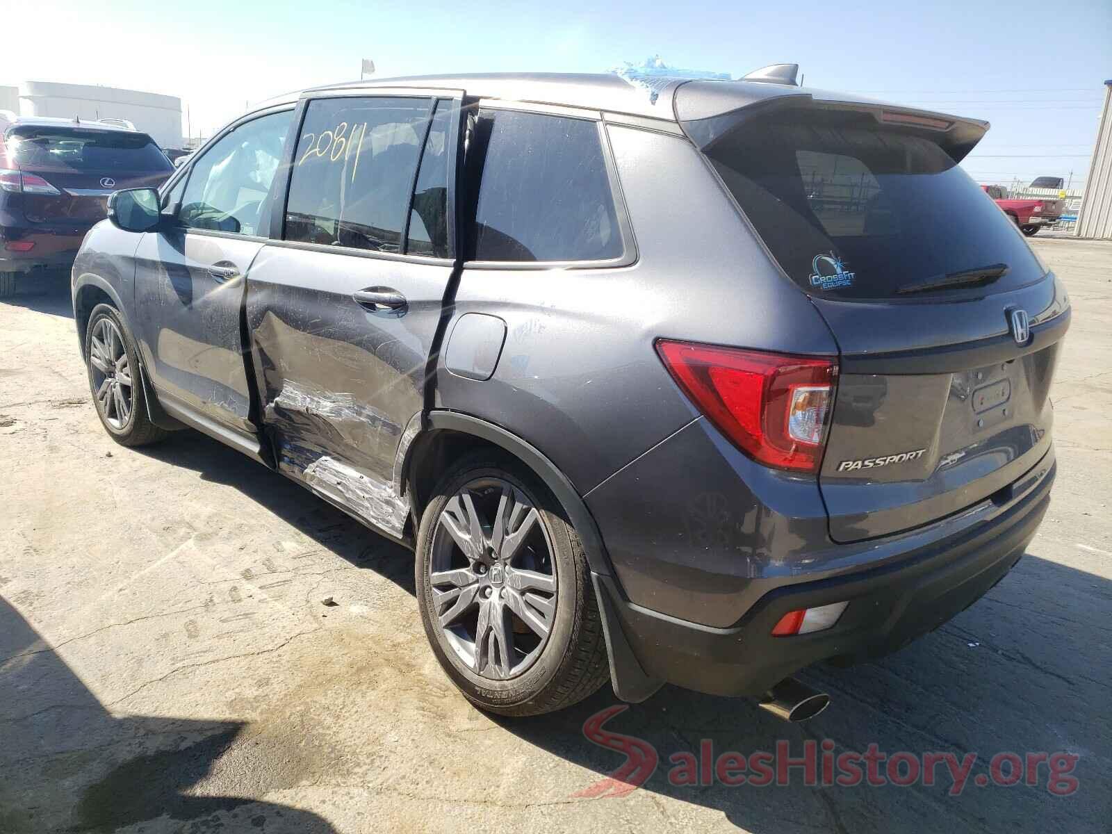 5FNYF7H50KB001907 2019 HONDA PASSPORT