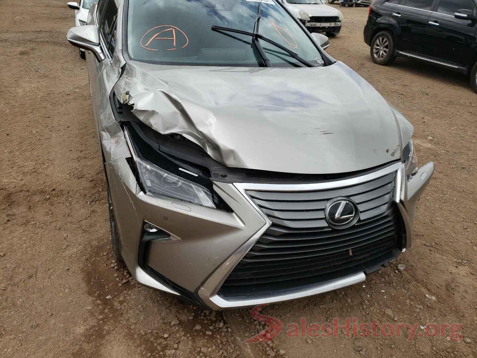 2T2BZMCA5HC103745 2017 LEXUS RX350