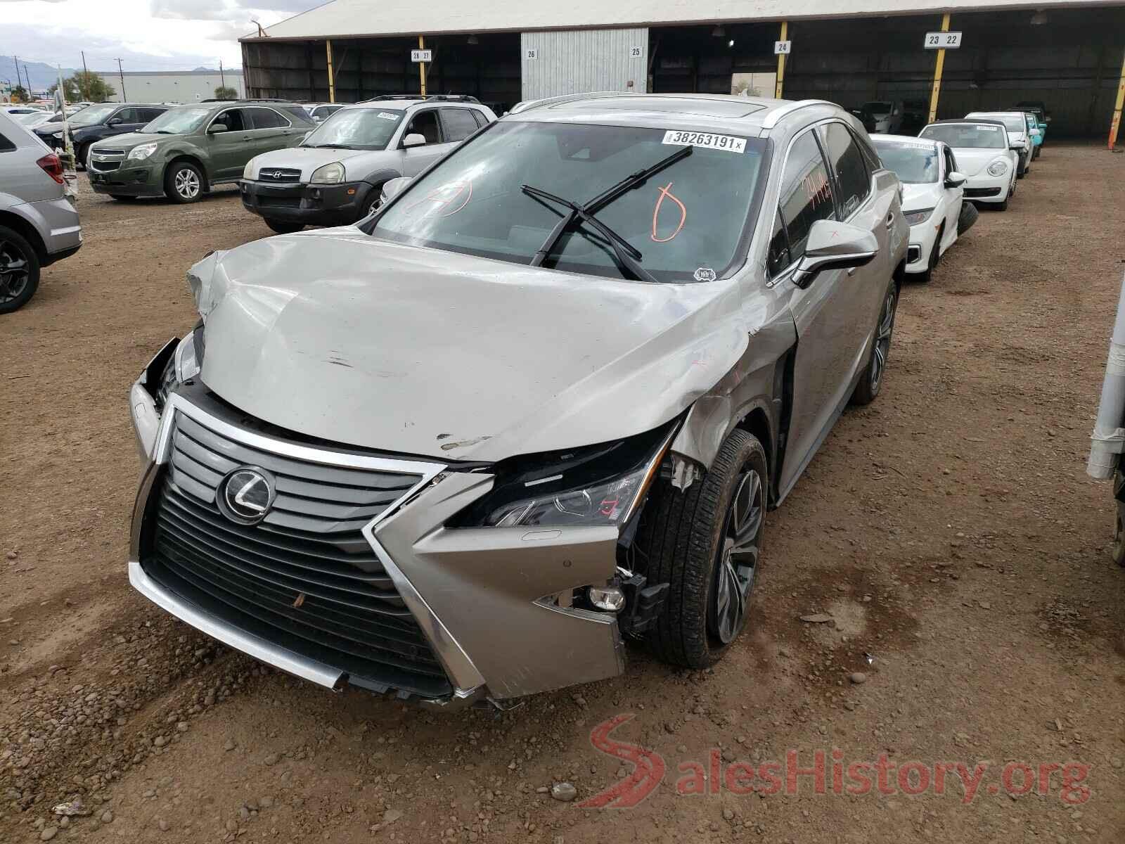 2T2BZMCA5HC103745 2017 LEXUS RX350