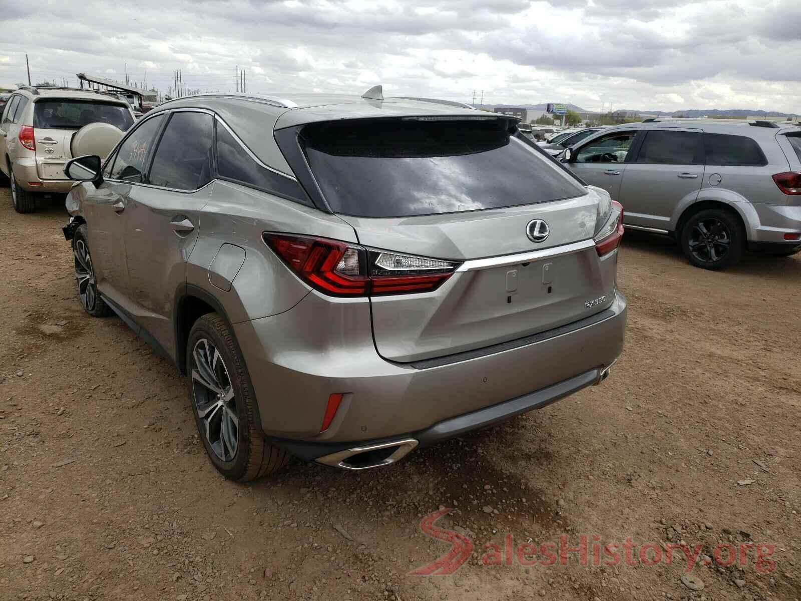 2T2BZMCA5HC103745 2017 LEXUS RX350