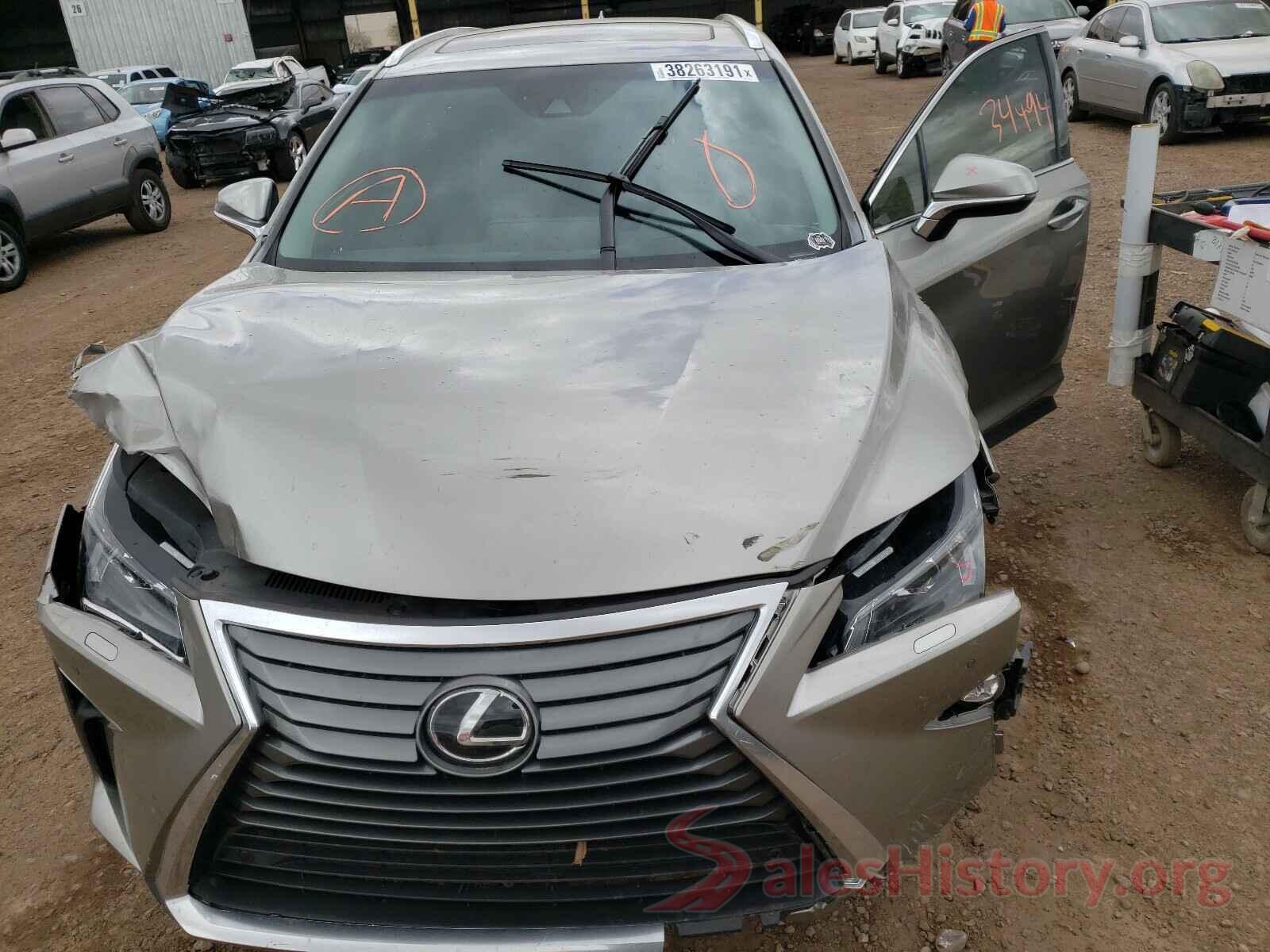 2T2BZMCA5HC103745 2017 LEXUS RX350