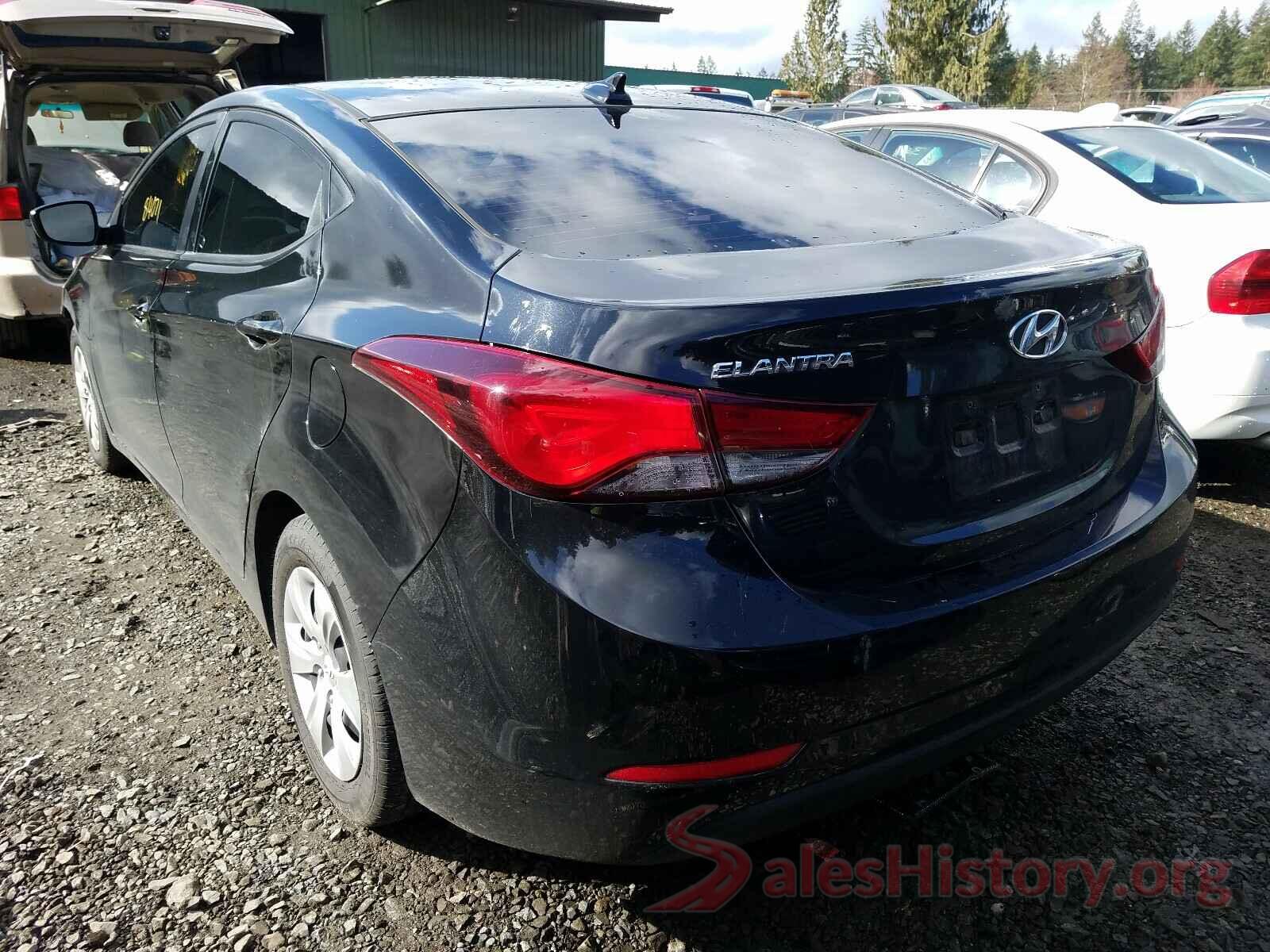 5NPDH4AE0GH773107 2016 HYUNDAI ELANTRA