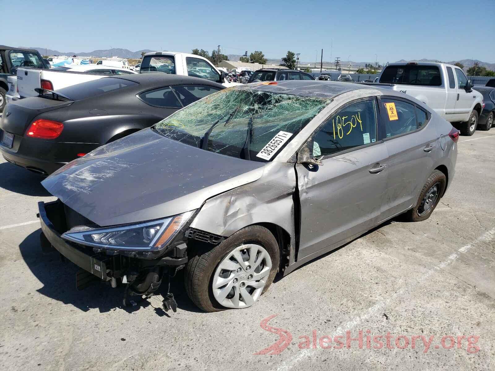 KMHD74LF3LU105855 2020 HYUNDAI ELANTRA