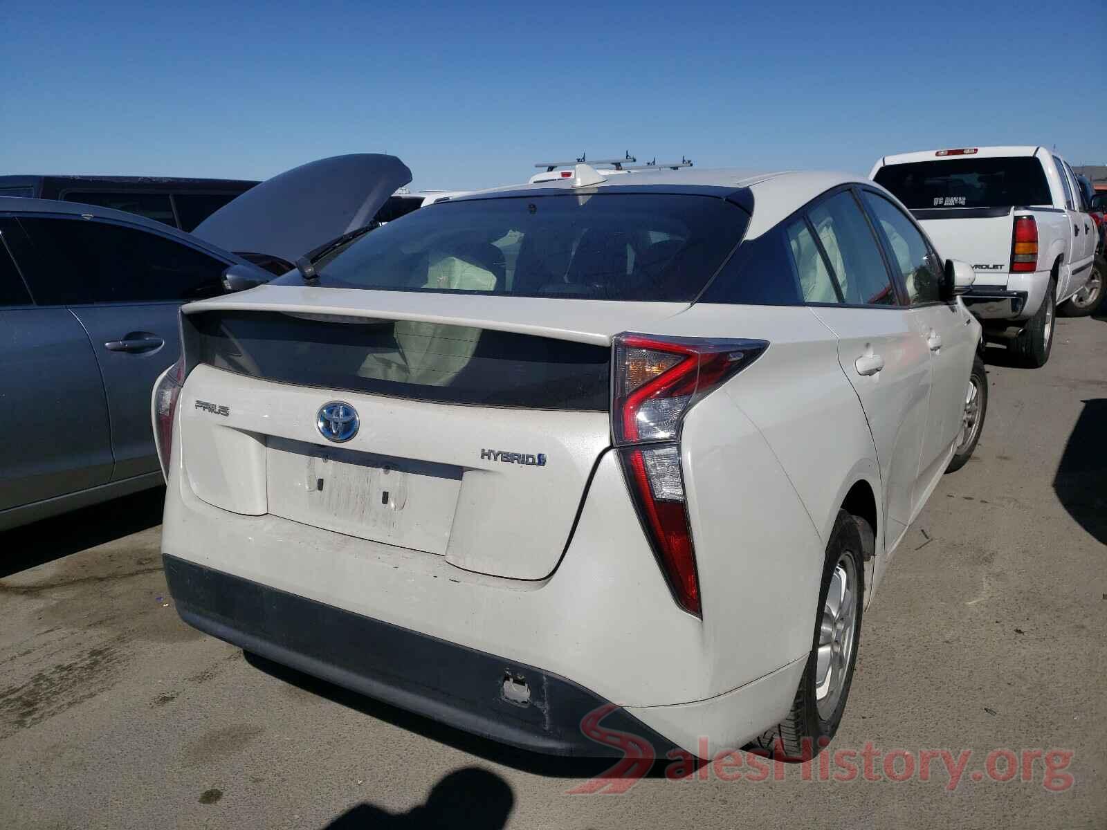 JTDKARFU2G3504434 2016 TOYOTA PRIUS